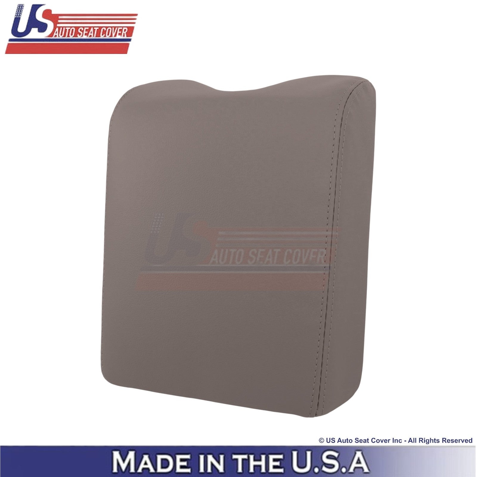 2004-2008 Fits Ford F-150 Genuine Leather Center Console Cover Medium Stone