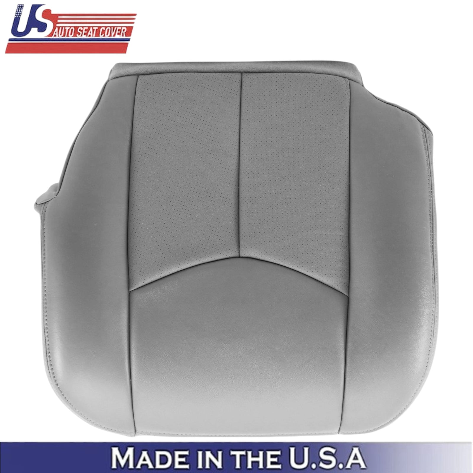 2003-2006 For Cadillac Escalade Leatherette Driver Side Seat Covers Pewter Gray