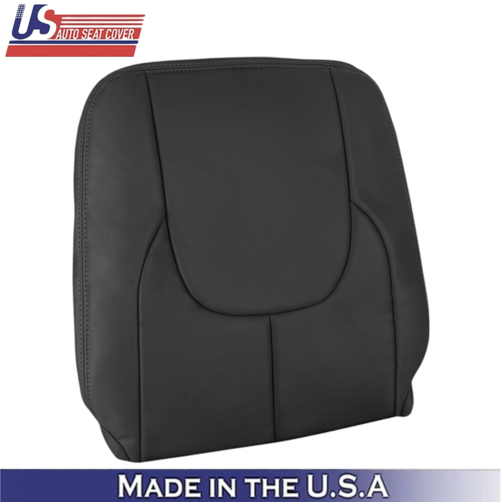 2002-2003 For Dodge Ram 1500 Laramie Leatherette Front Seat Covers Dark Slate