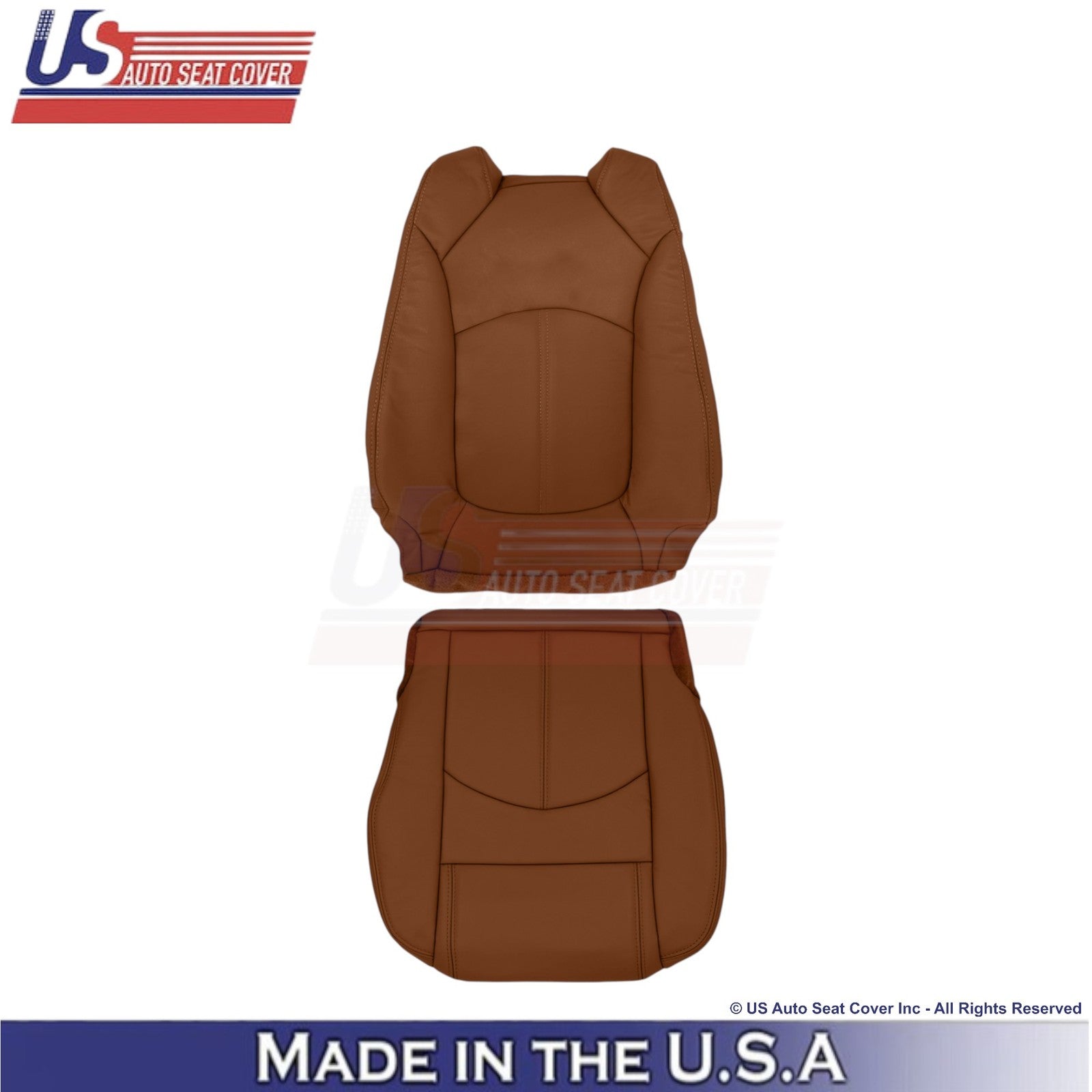 2015-2017 Fits Chevy Traverse Leatherette Driver Side Seat Covers Saddle Up
