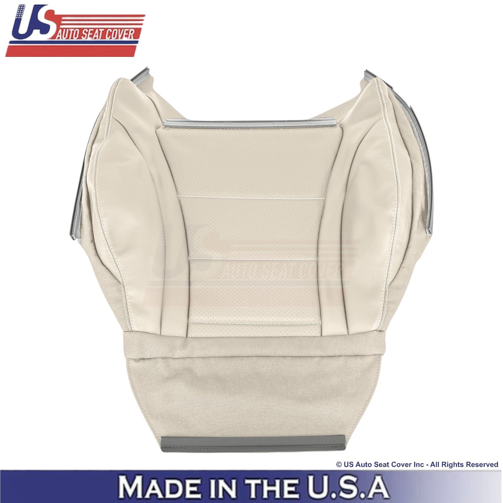 2016-2021 For Mercedes Benz GLC Class Leather Front Seat Covers Silk Beige