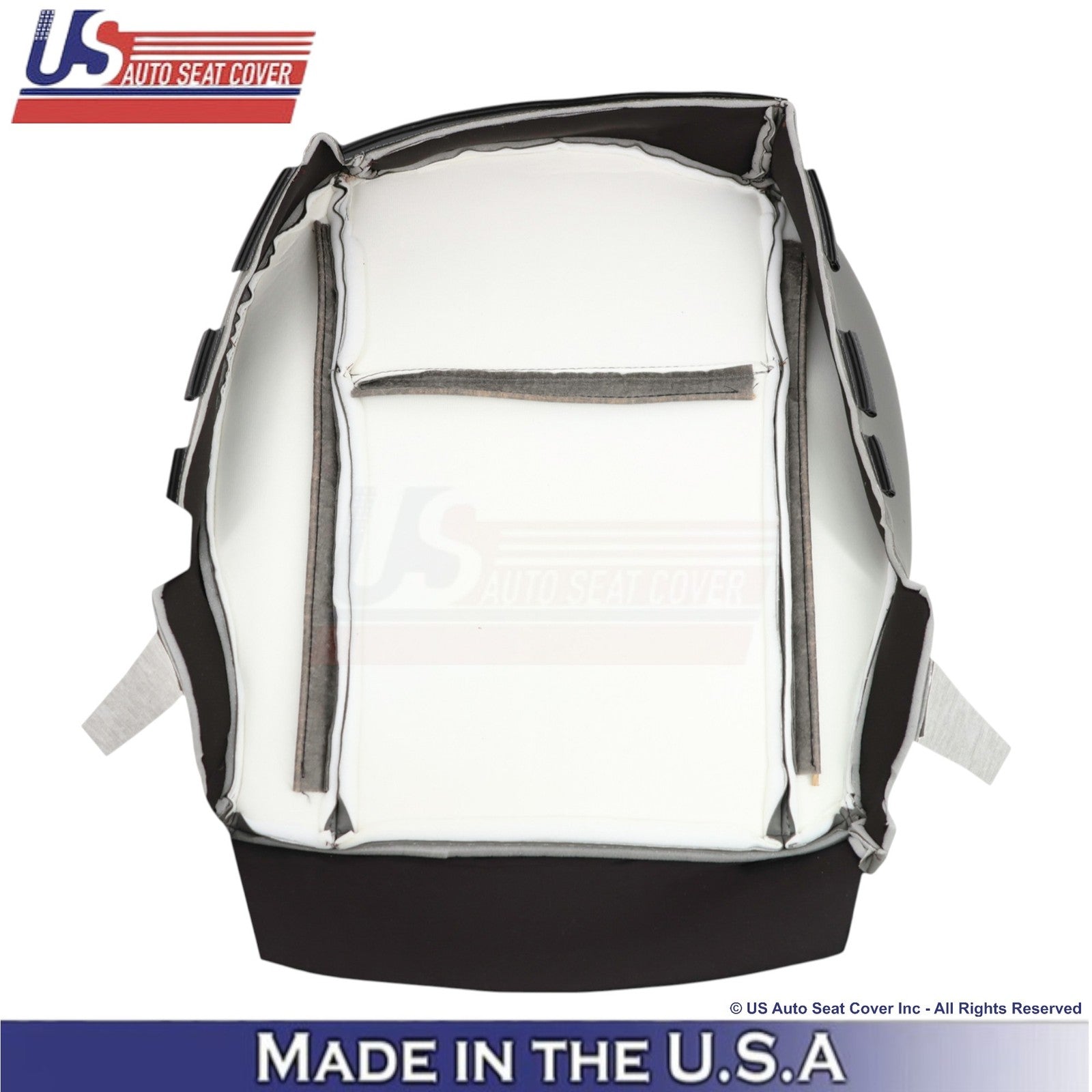 2010-2013 Fits Ford Transit Leatherette Driver Bottom Replacement Cover Gray