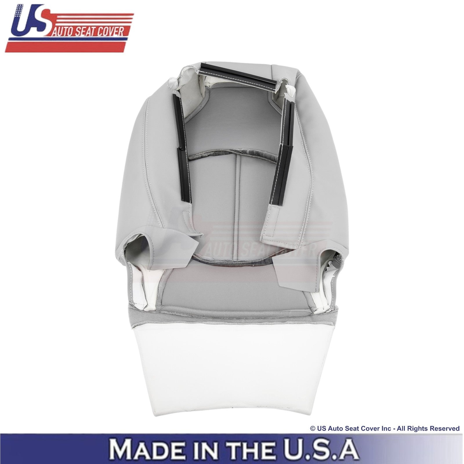 2013-2017 Fits Chevy Traverse Genuine Leather Driver Top Cover Light Titanium