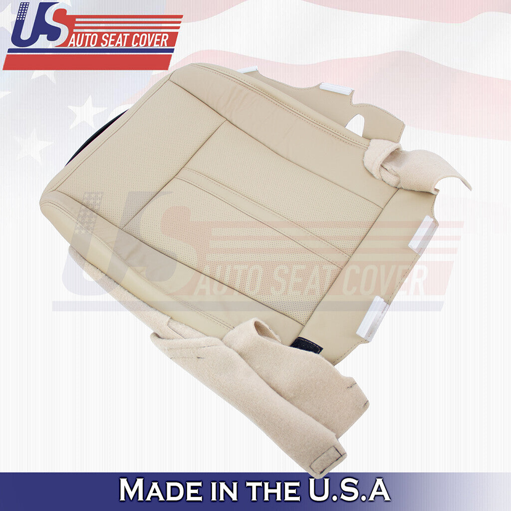 2015-2017 For Lincoln Navigator Leather Passenger Bottom Replacement Cover Tan