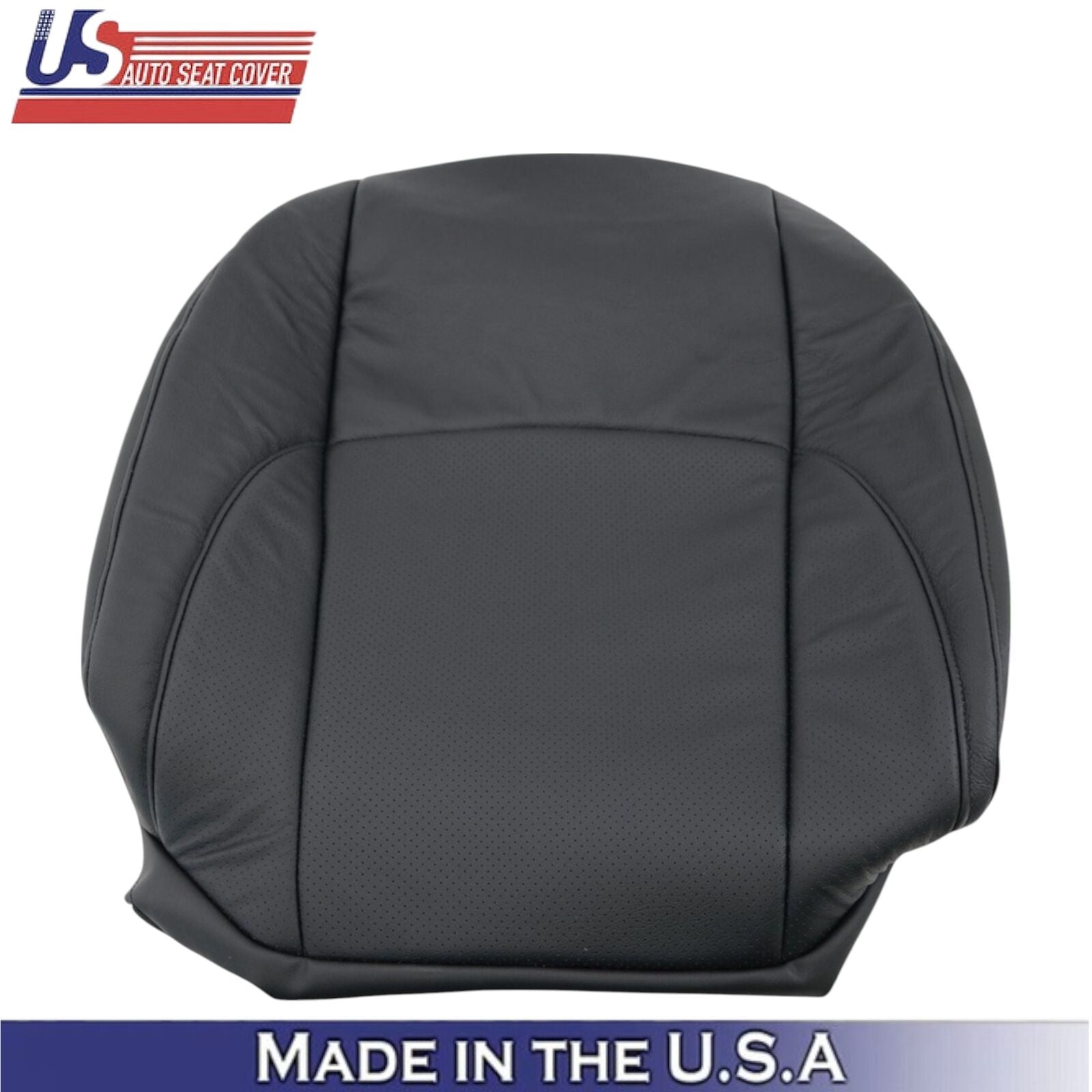 2007-2012 For Lexus ES350 Genuine Leather Front Top Replacement Covers Black