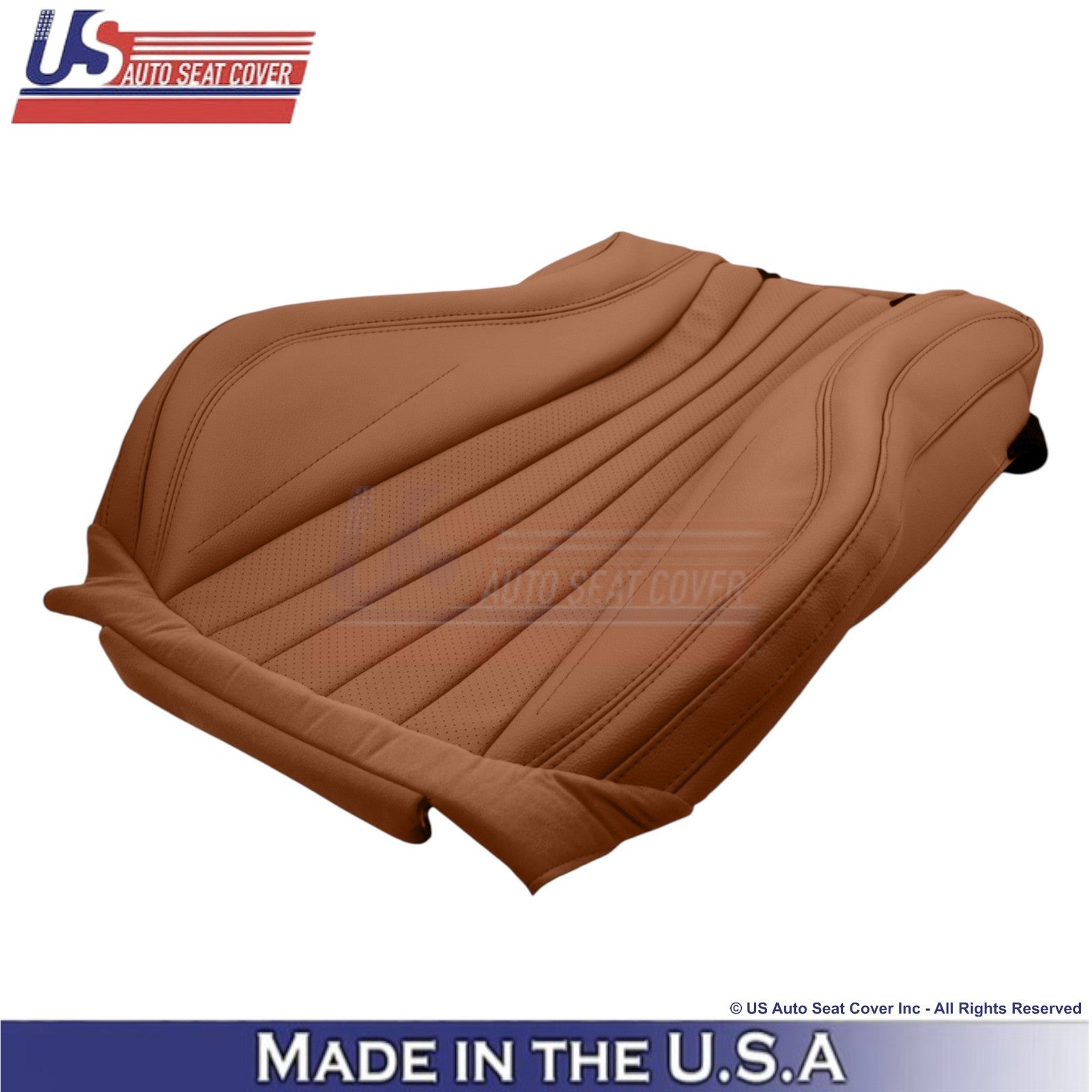 2018-2023 Fits Mercedes Benz E-Class Genuine Leather Front Seat Covers Saddle