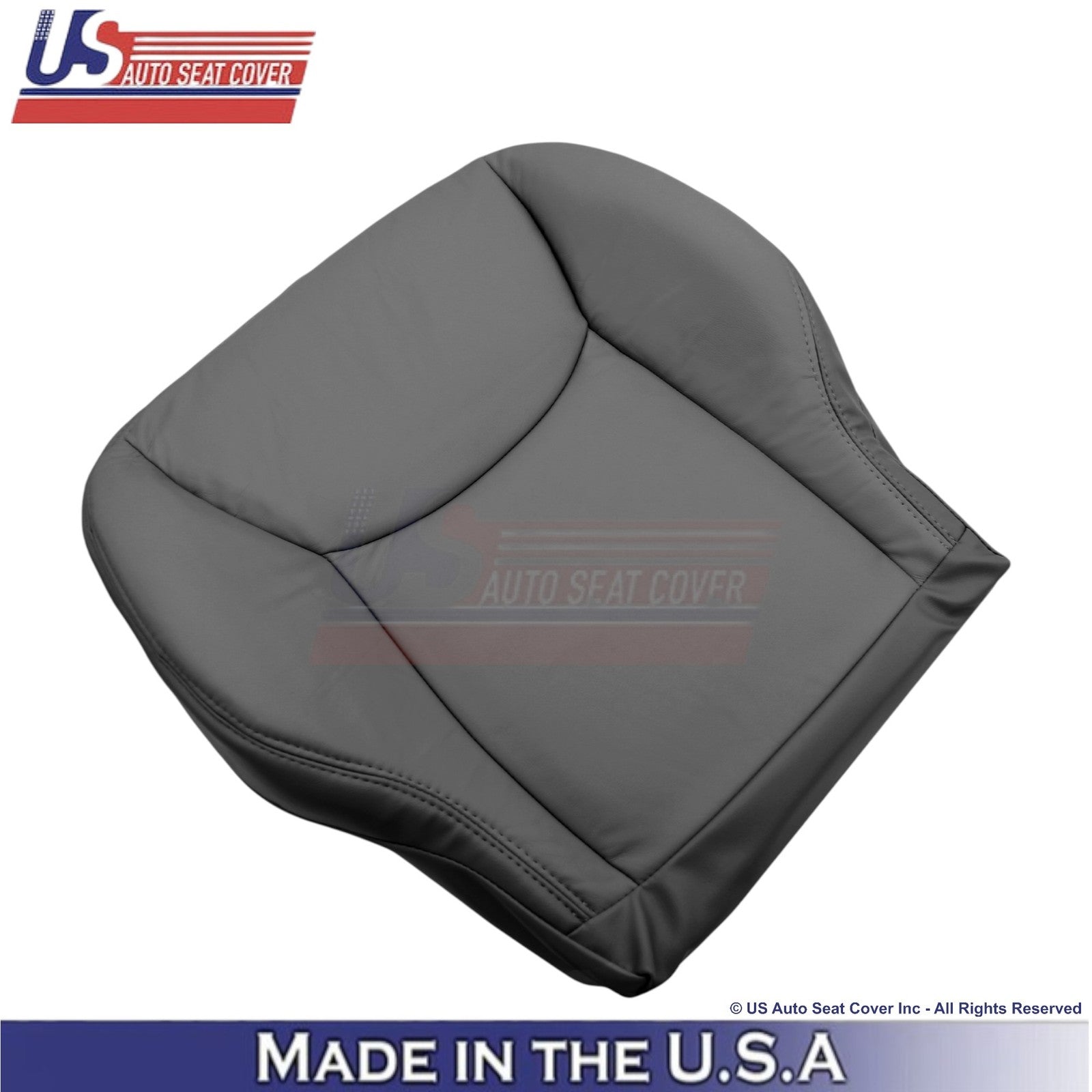 2000-2006 Fits Mercedes-Benz S-Class Leatherette Passenger Bottom Cover Charcoal