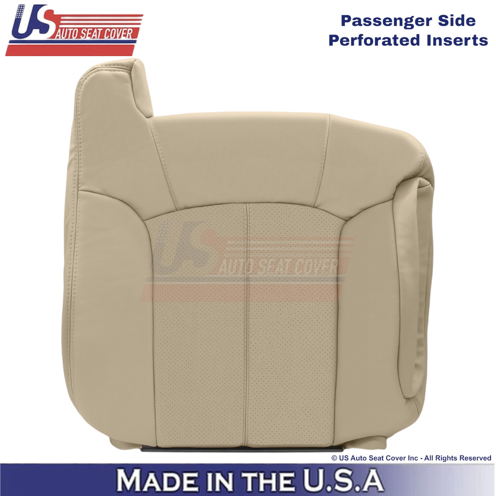 2002 For Cadillac Escalade Leatherette Passenger Top Cover Shale Neutral Tan