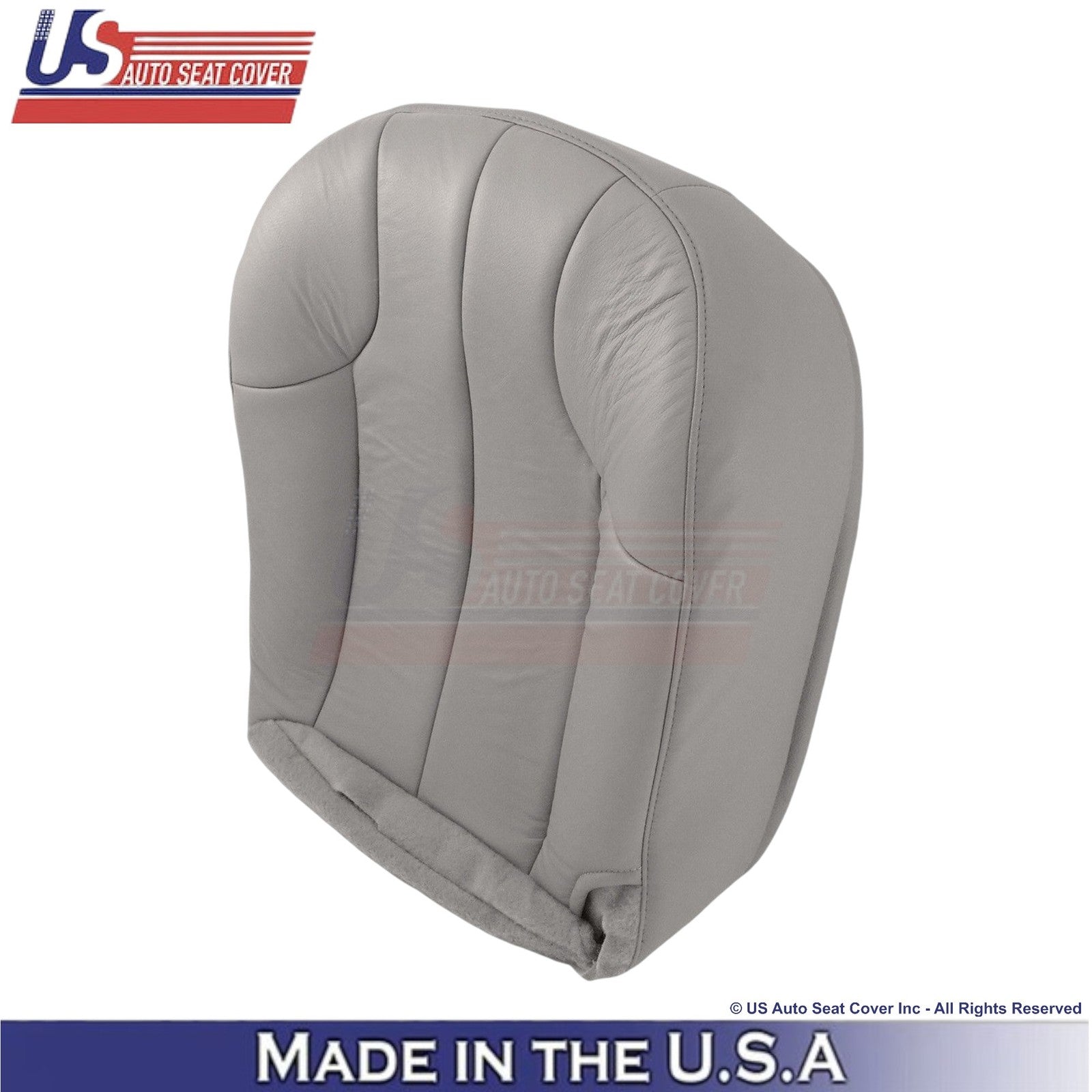1999-2001 For Jeep Grand Cherokee Genuine Leather Driver Bottom Seat Cover Taupe
