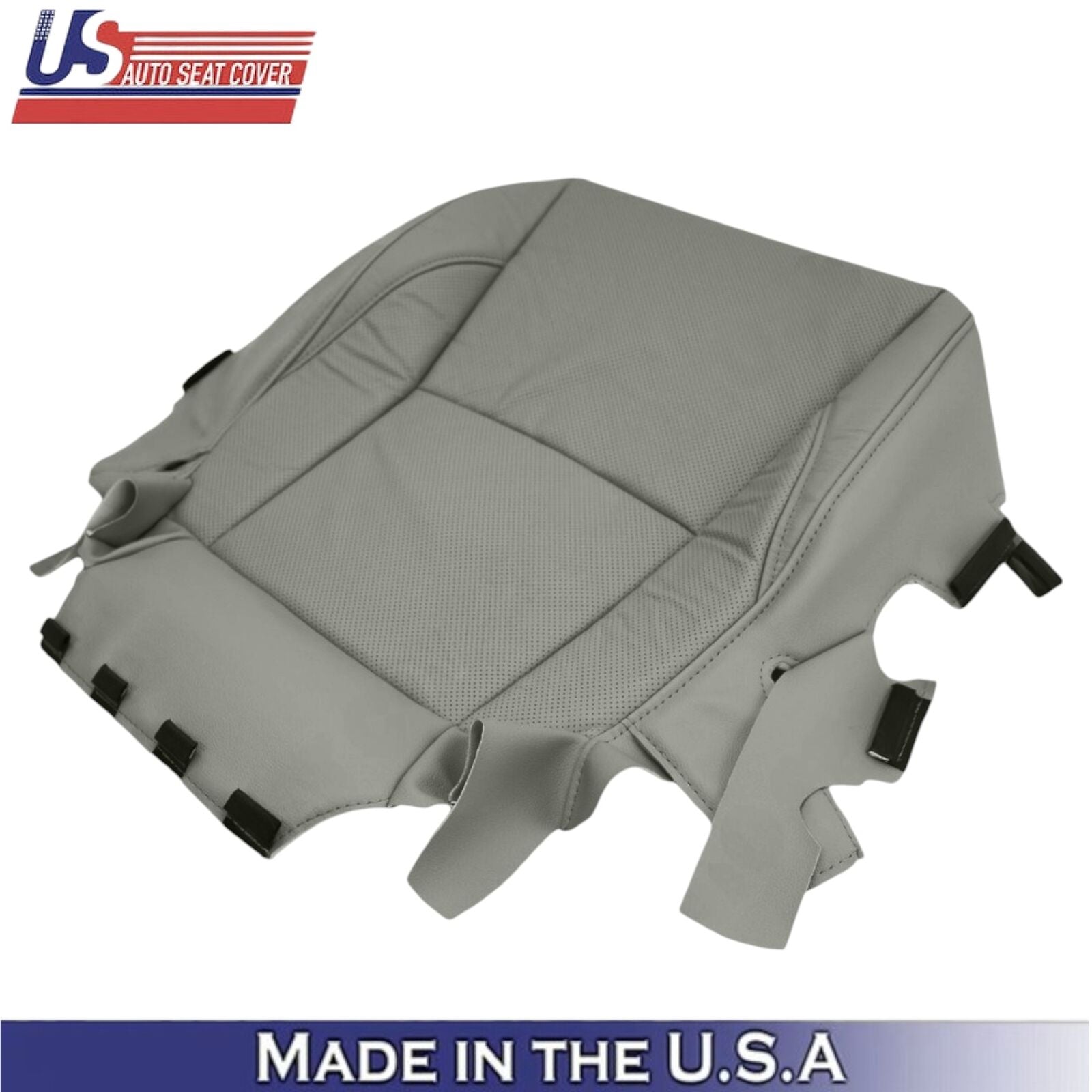 2007-2012 For Lexus ES350 Leatherette Front Bottom Replacement Covers Light Gray