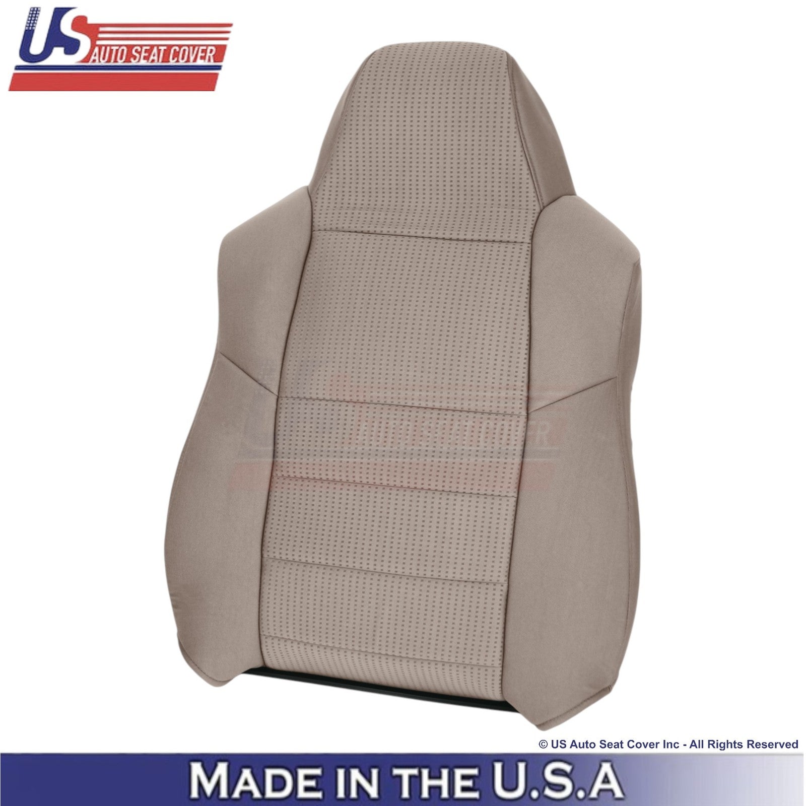 2008-2010 Fits Ford F-250 XLT Cloth Front Replacement Seat Covers Camel Tan