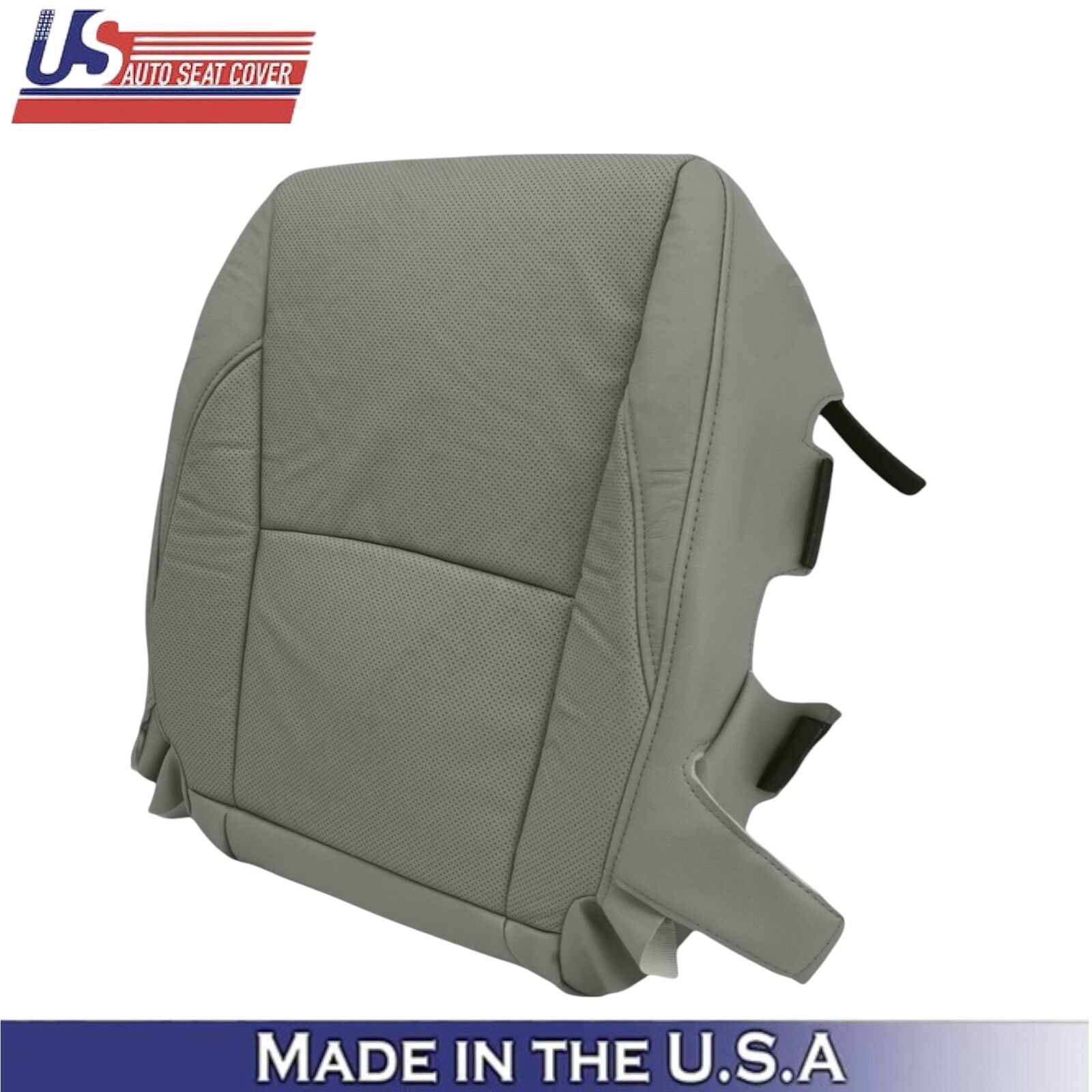 2007-2012 For Lexus ES350 Leatherette Front Bottom Replacement Covers Light Gray