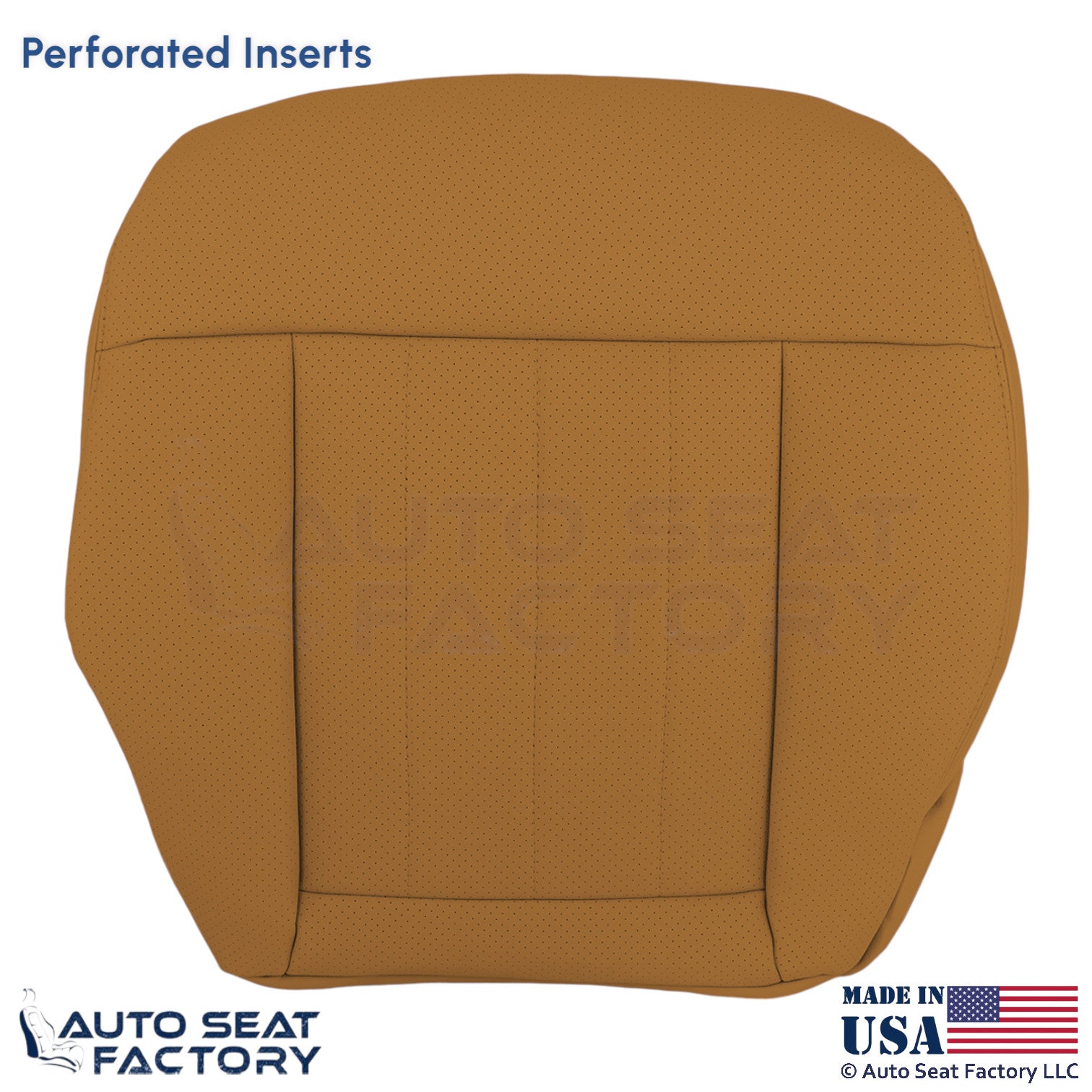 2010-2016 For Mercedes Benz E550 E350 Leatherette Perf Driver Bottom Cover Beige