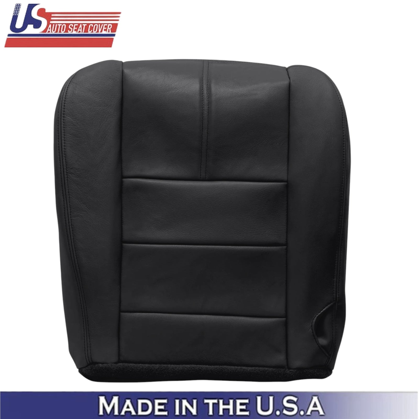2008-2010 For Ford F250 Lariat Leatherette Front Seat Covers Charcoal Black