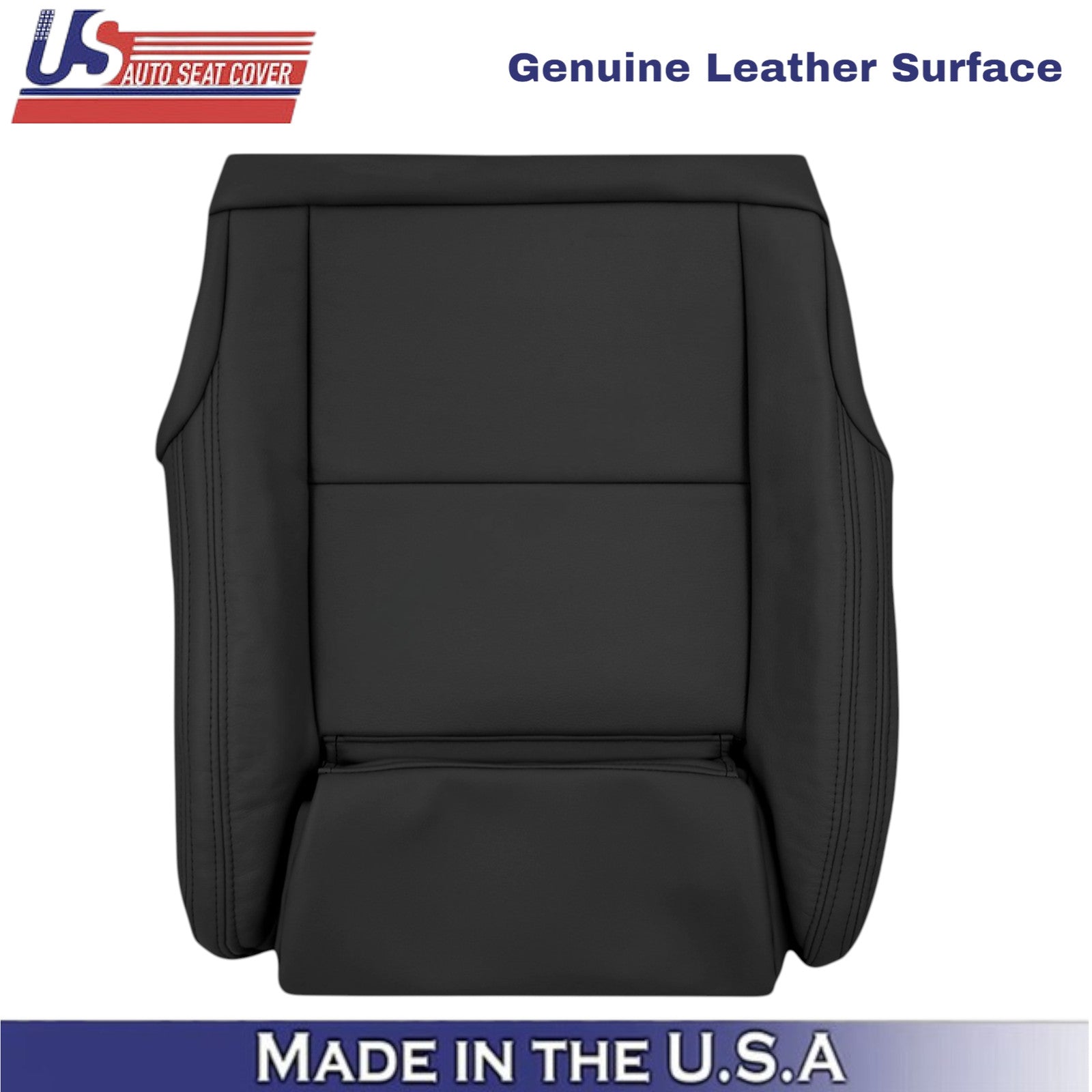2016-2019 For Mercedes-Benz CLA250 Driver Bottom Genuine Leather Cover Black