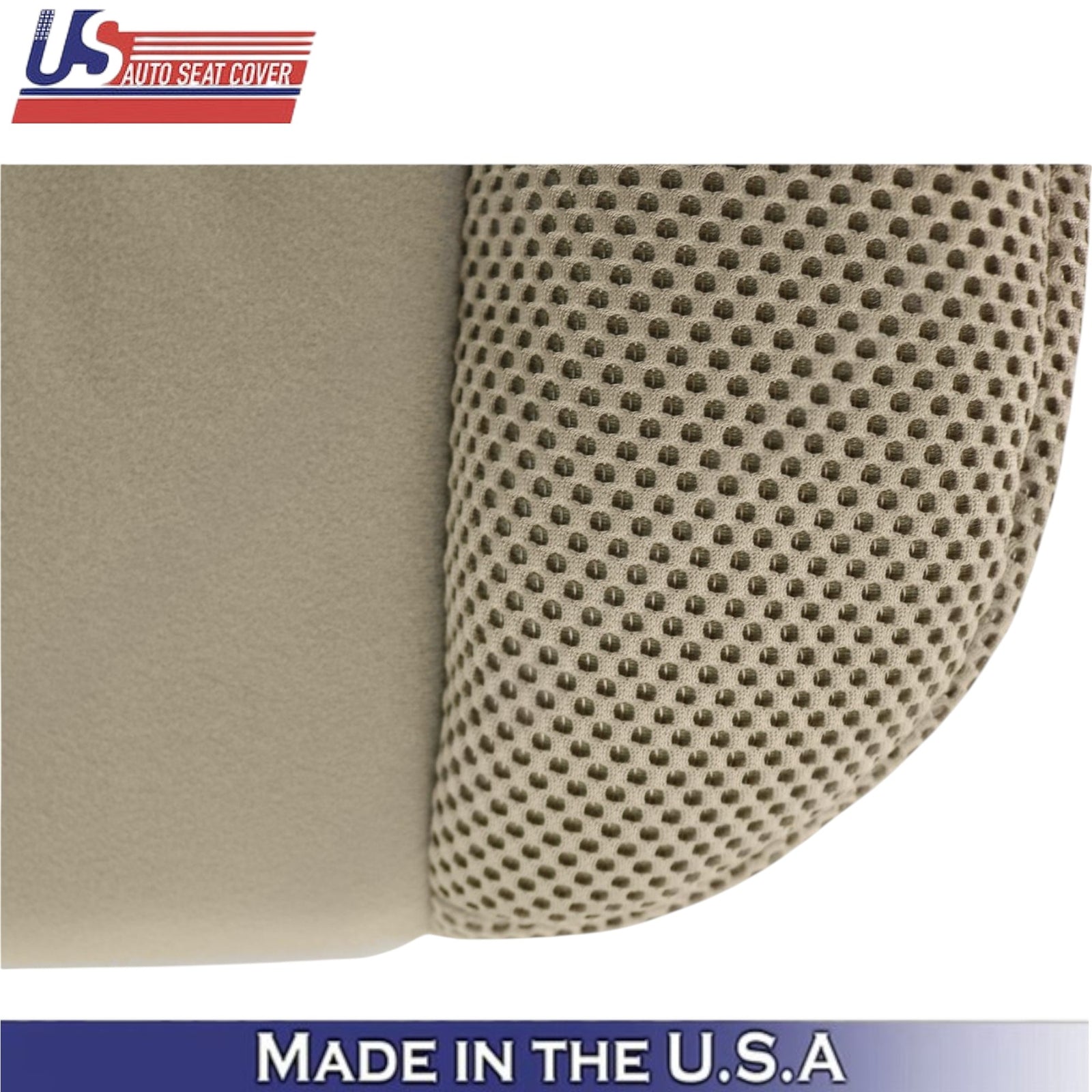 2007-2015 For Nissan Pathfinder Cloth Front Passenger Bottom Seat Cover Tan