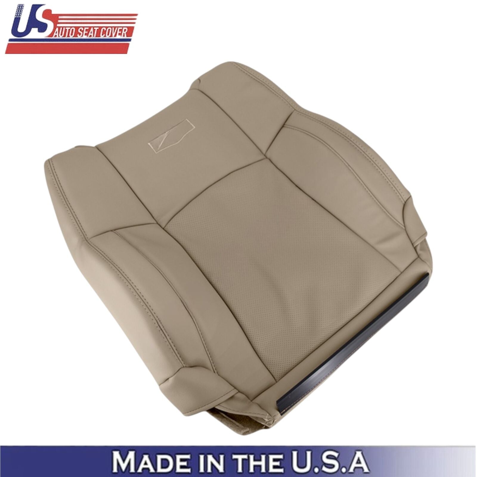 2009-2012 For Dodge Ram 1500 2500 Laramie Leatherette Passenger Top Cover Tan