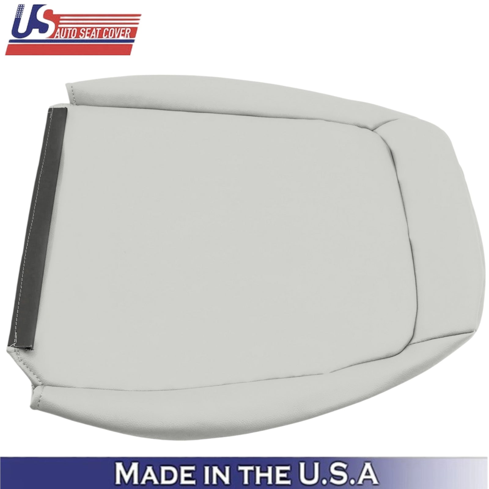 1999-2004 For Ford Mustang GT Genuine Leather Front Top Seat Covers Oxford White