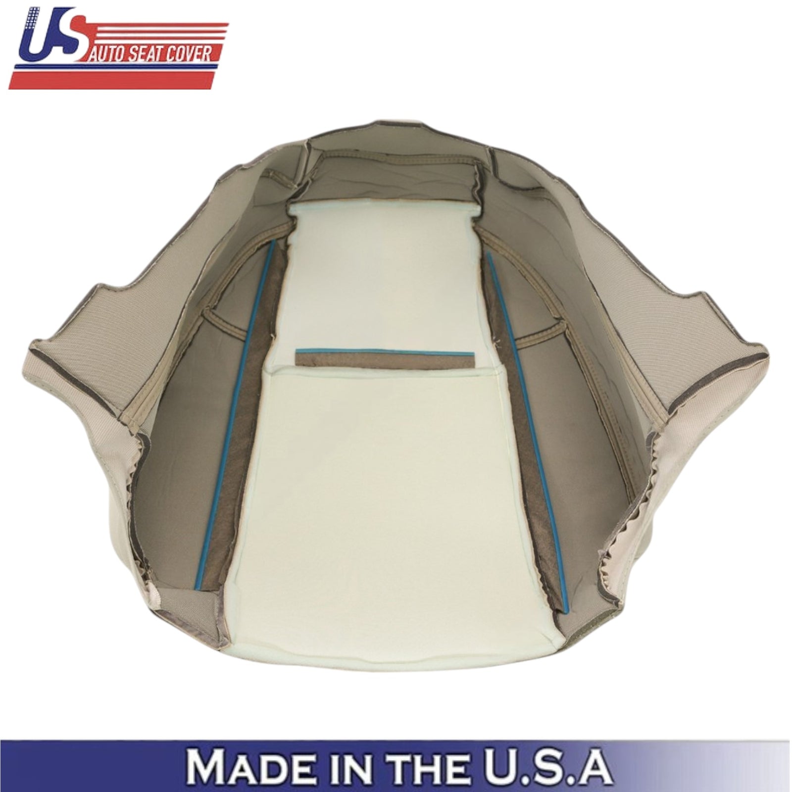 2007-2008 For Cadillac Escalade Genuine Leather Front Covers Very Light Cashmere