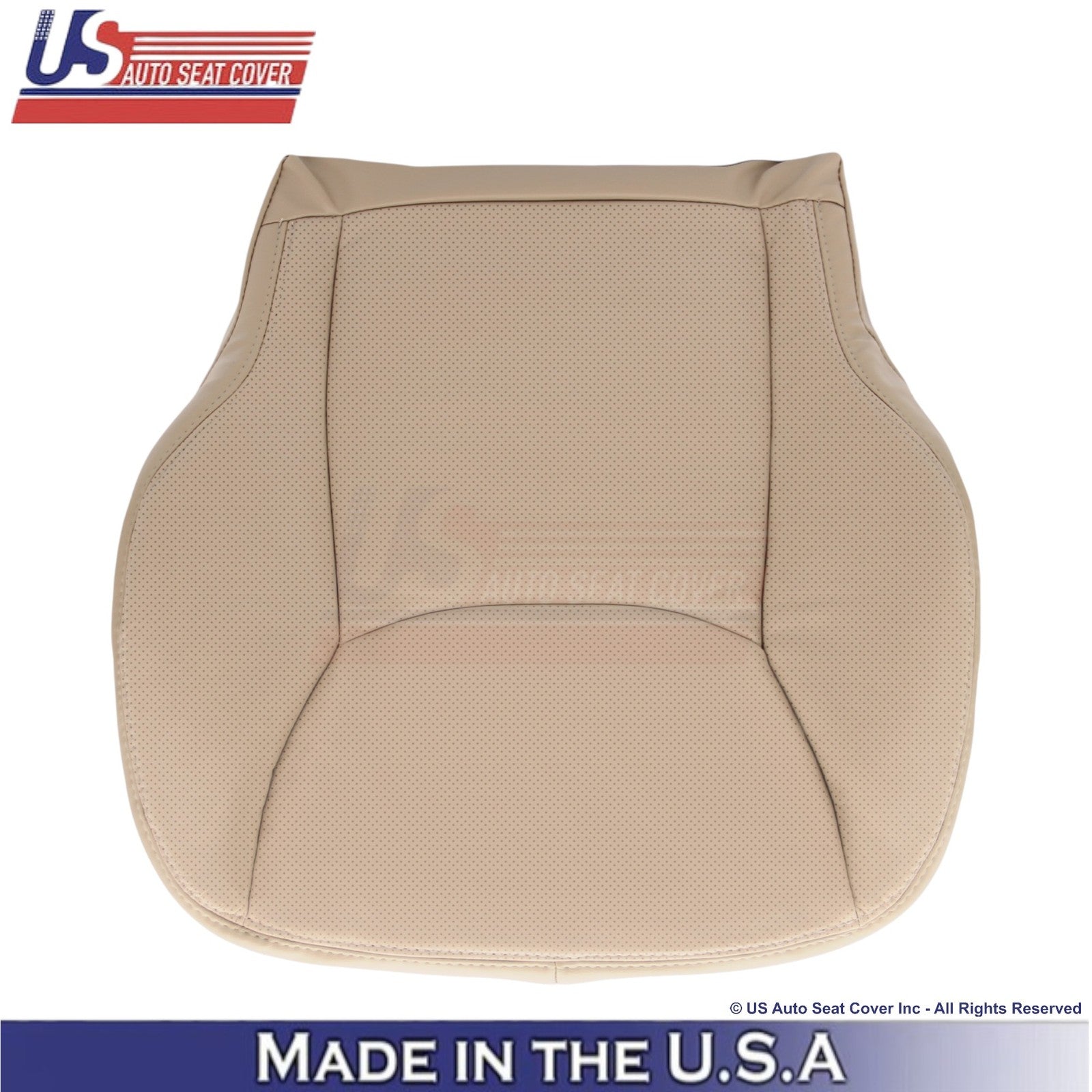 2002-2006 Fits Mercedes-Benz S-Class Leatherette Perf. Driver Bottom Cover Java