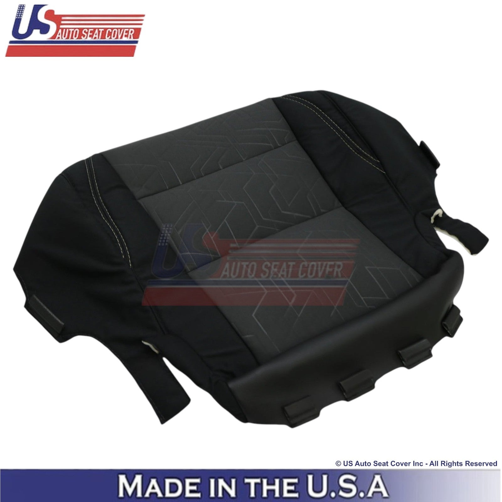 2016-2020 Fits Toyota Tacoma Cloth Passenger Bottom Covers Black