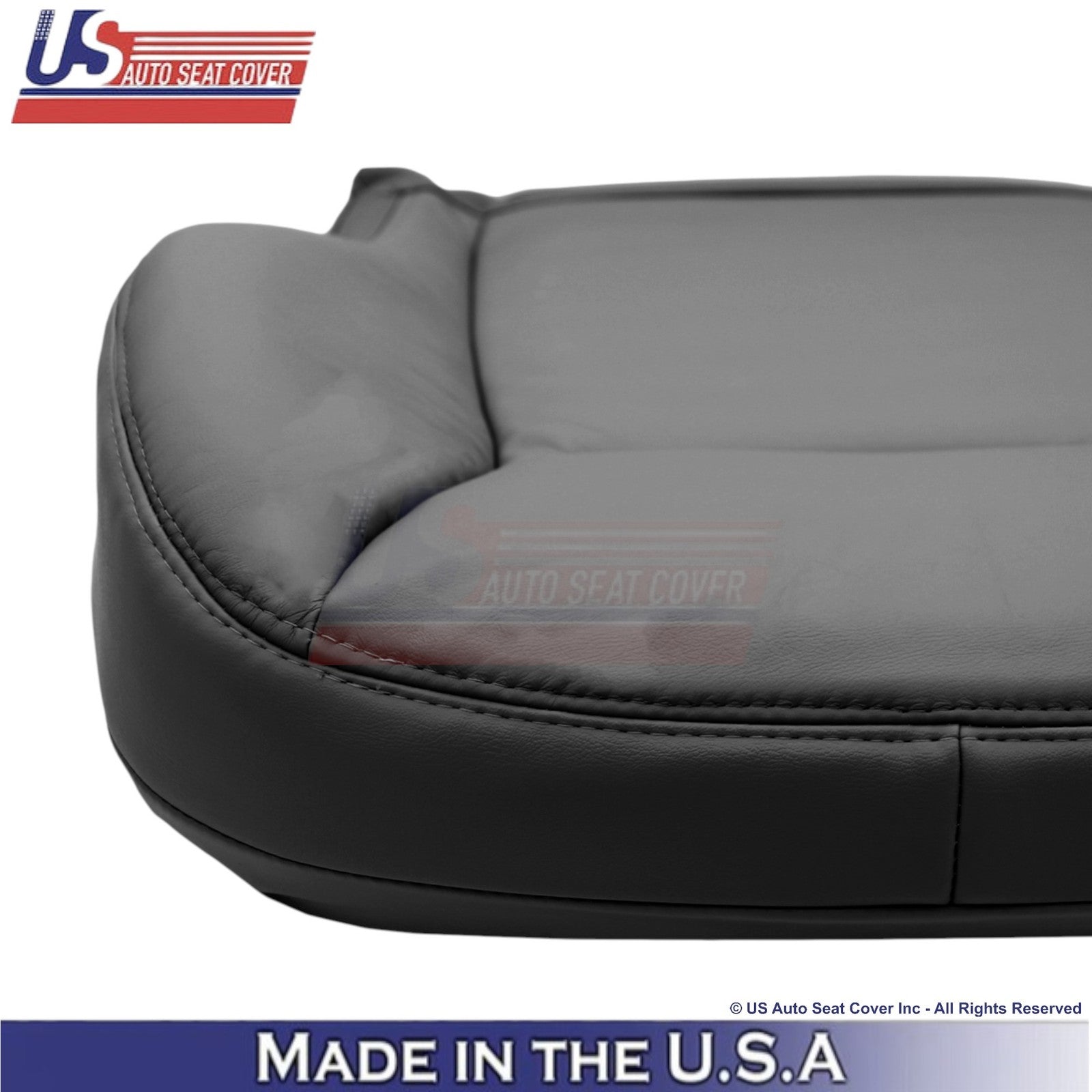 2000-2006 Fits Mercedes-Benz S Genuine Leather Passenger Bottom Cover Charcoal