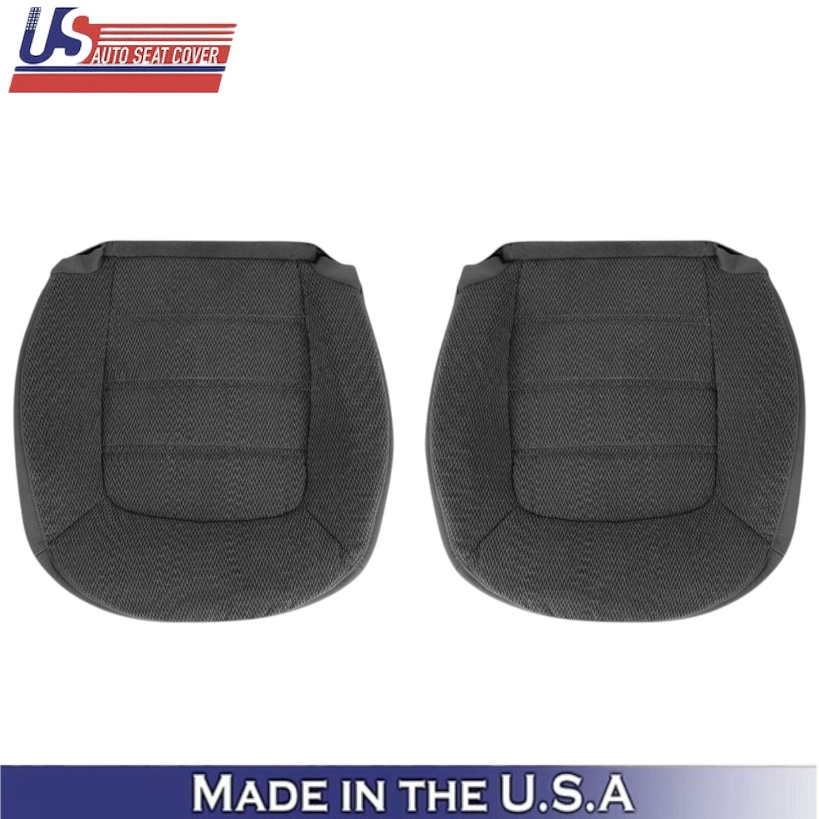 2002-2005 For Ford Explorer XLT Cloth Front Bottom Replacement Covers Dark Gray