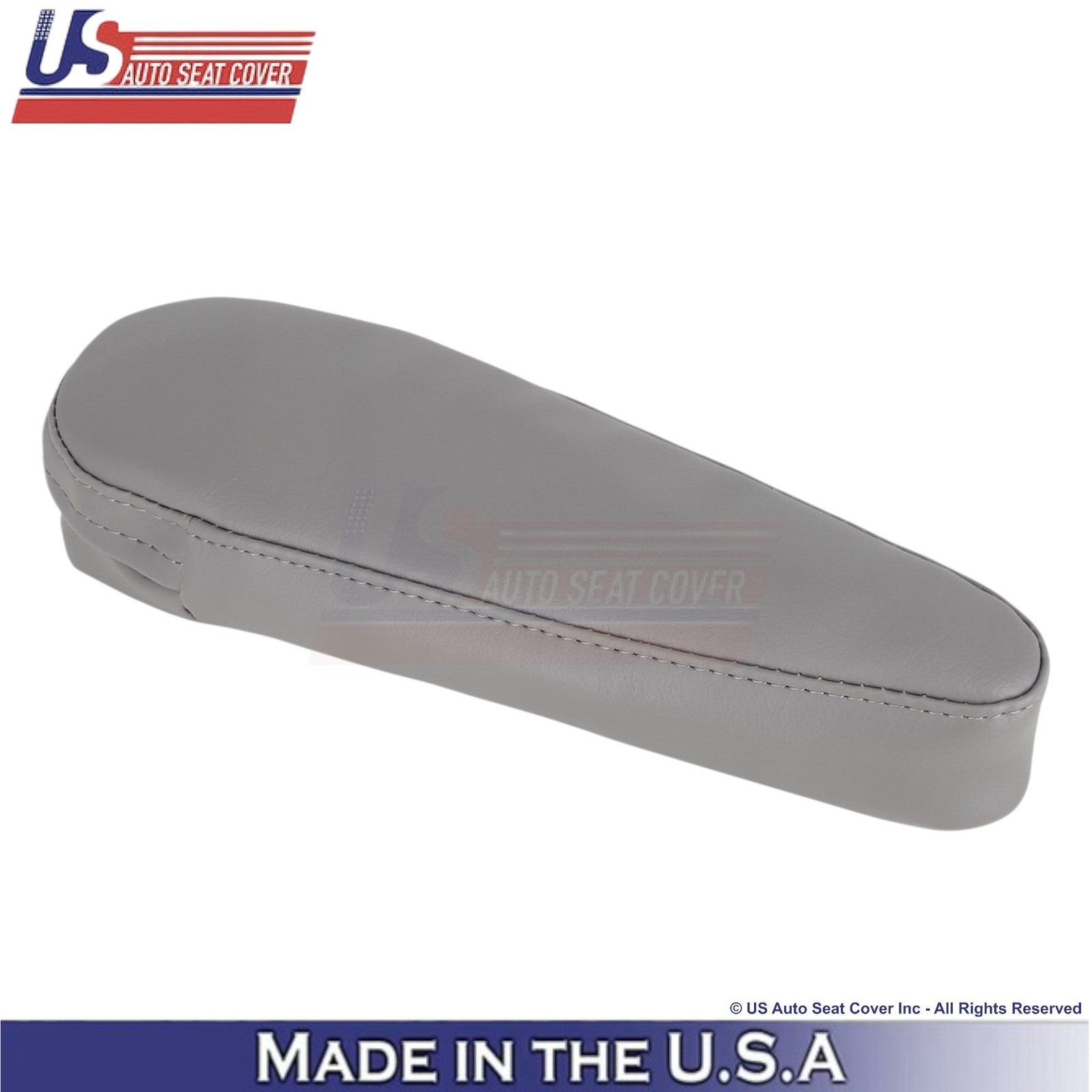 2000-2004 Fits Toyota Tundra Leatherette Front Armrest Covers Charcoal Gray