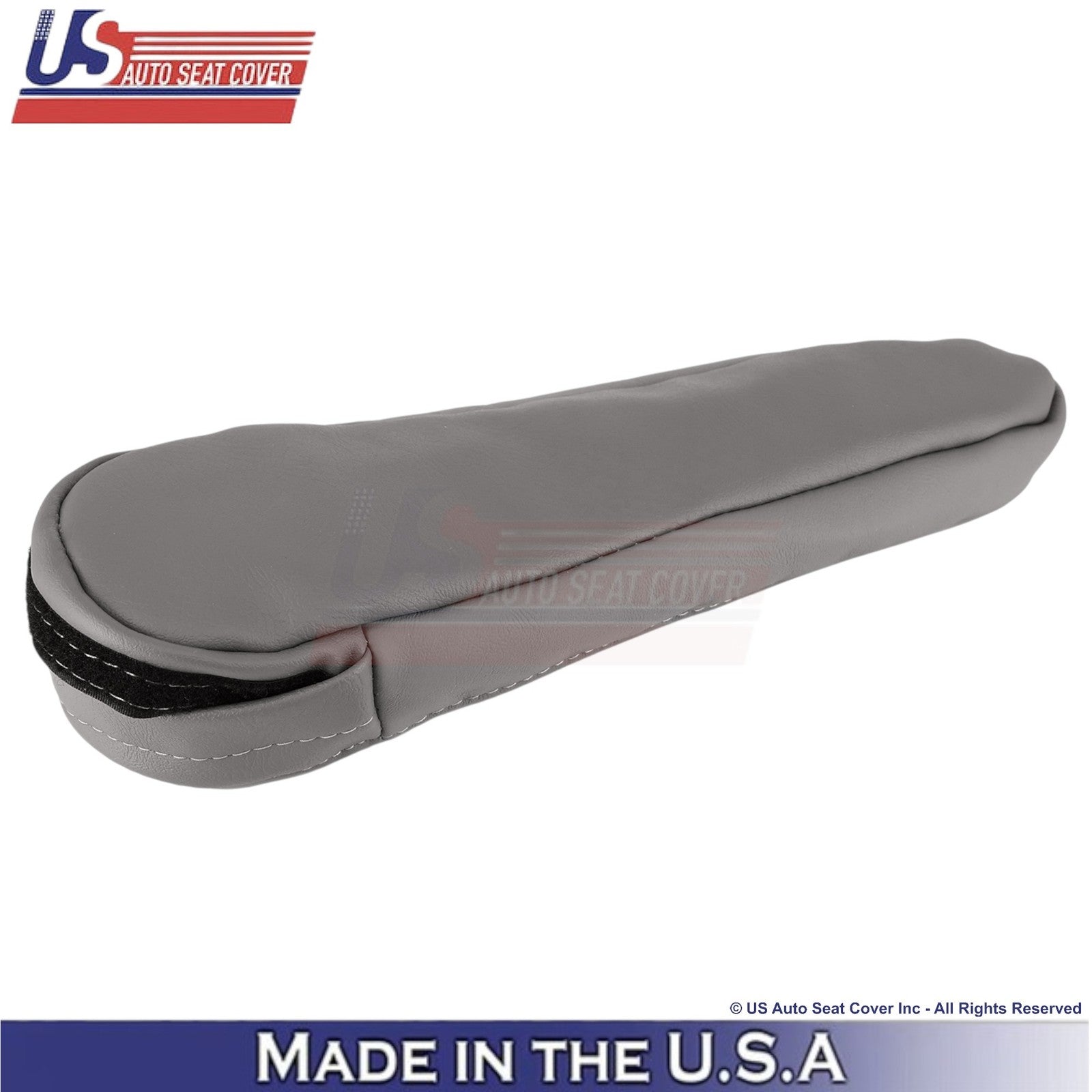 1998-2003 For Toyota Sienna Genuine Leather Passenger Armrest Cover Gray