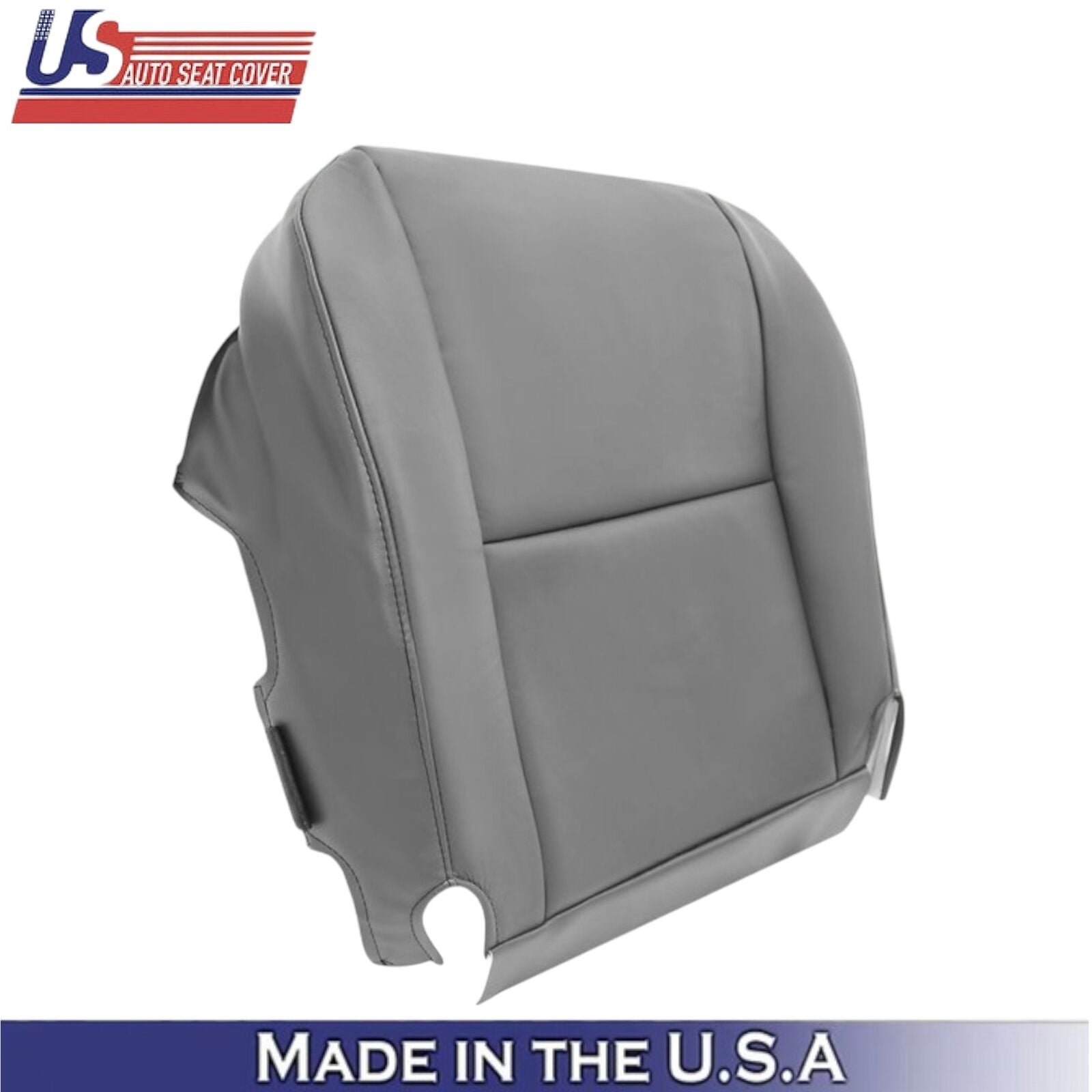 2005-2007 For Toyota Sequoia Genuine Leather Passenger Side Seat Covers Gray