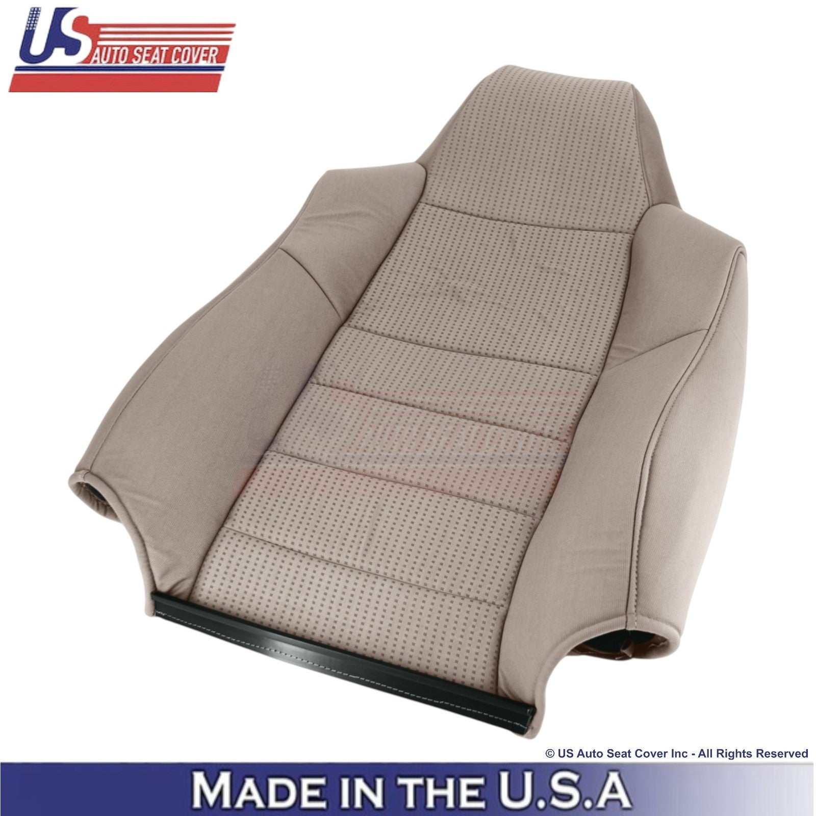 2008-2010 Fits Ford F-250 XLT Cloth Driver Top Replacement Seat Cover Camel Tan