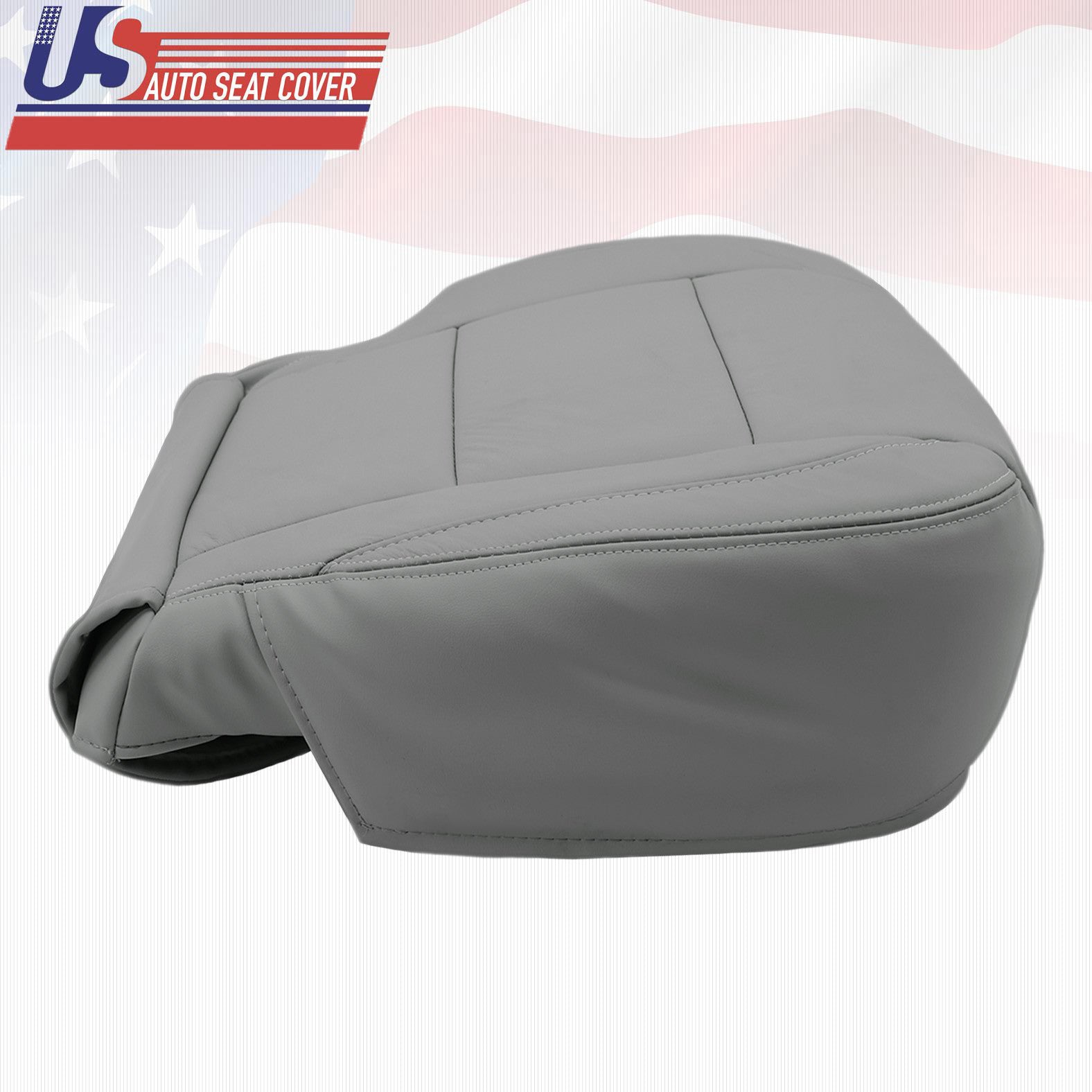 2005 2006 2007 2008 Driver bottom Leather Seat Cover for Nissan Armada in Gray