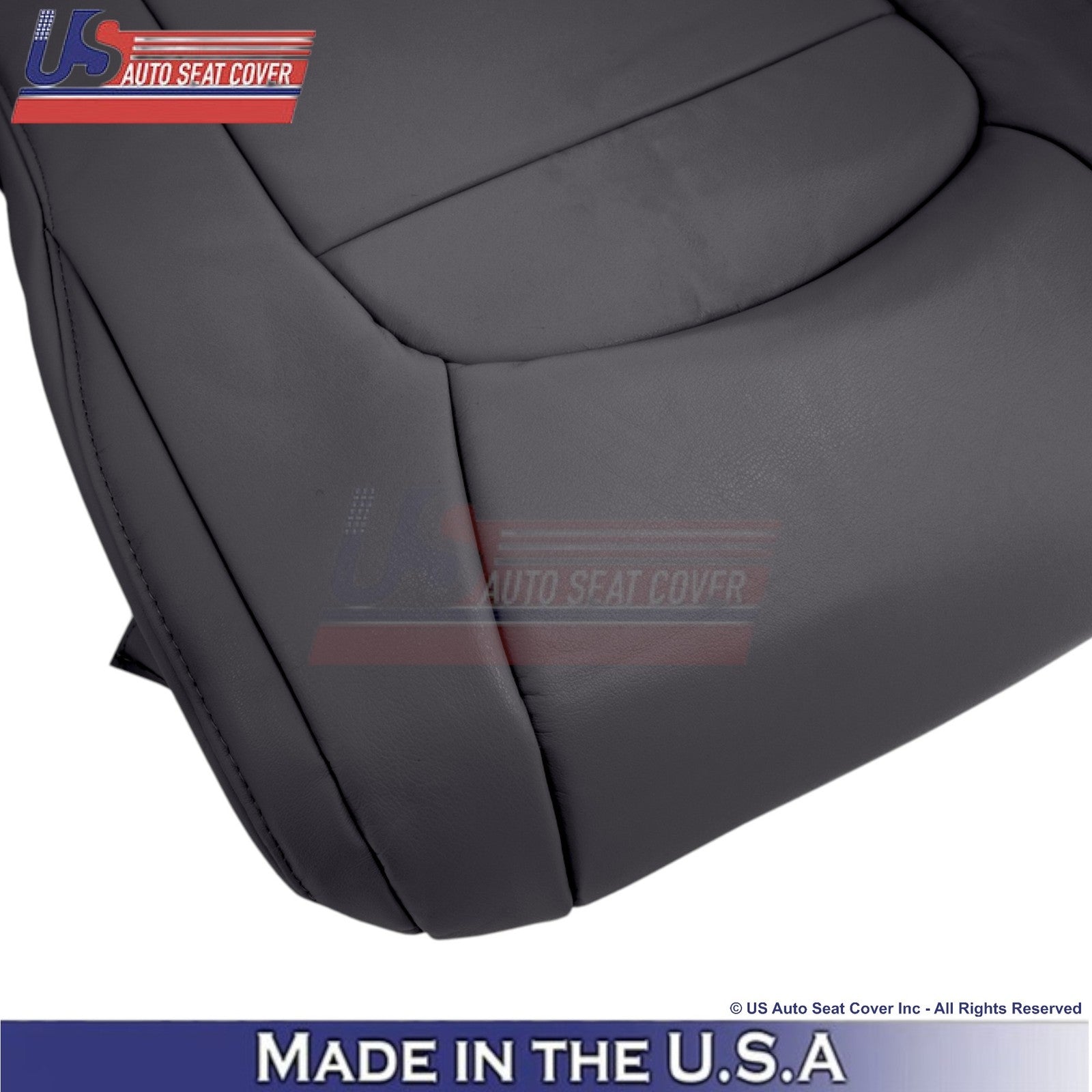 2008-2021 For Toyota Land Cruiser Leatherette Front Bottom Seat Covers Black