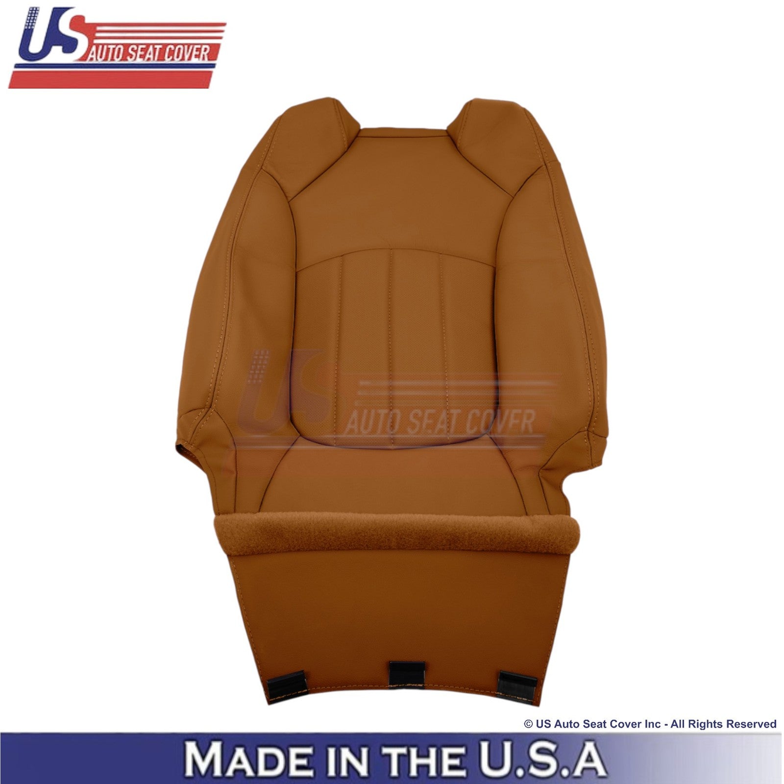 2013-2014 Fits Chevy Traverse Leatherette Perforated Front Seat Covers Mojave
