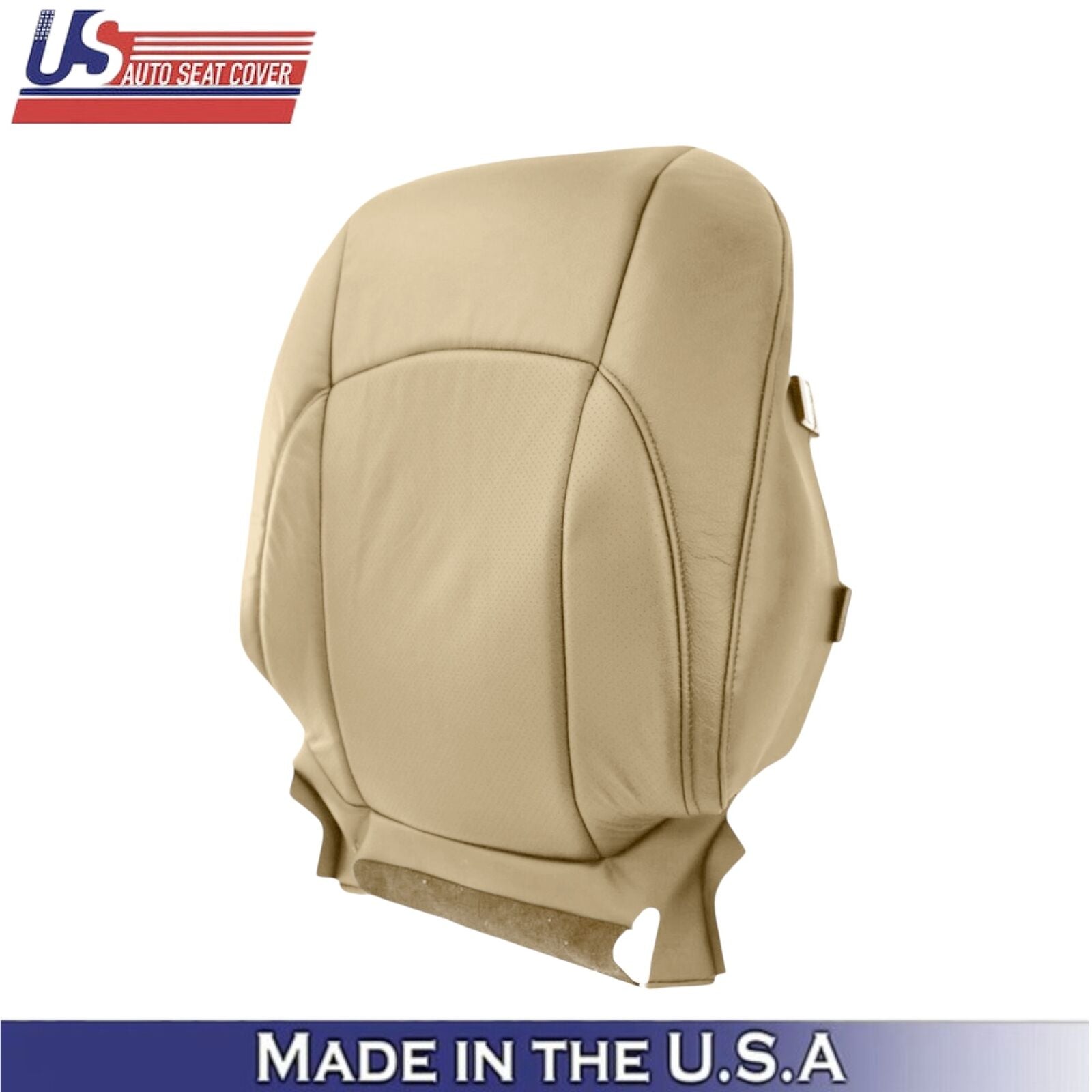 2007-2009 For Lexus ES350 Genuine Leather Driver Top Seat Cover Cashmere Tan