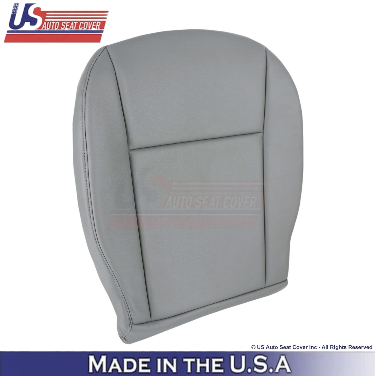 2010-2013 Fits Ford Transit Leatherette Front Bottom Replacement Covers Gray