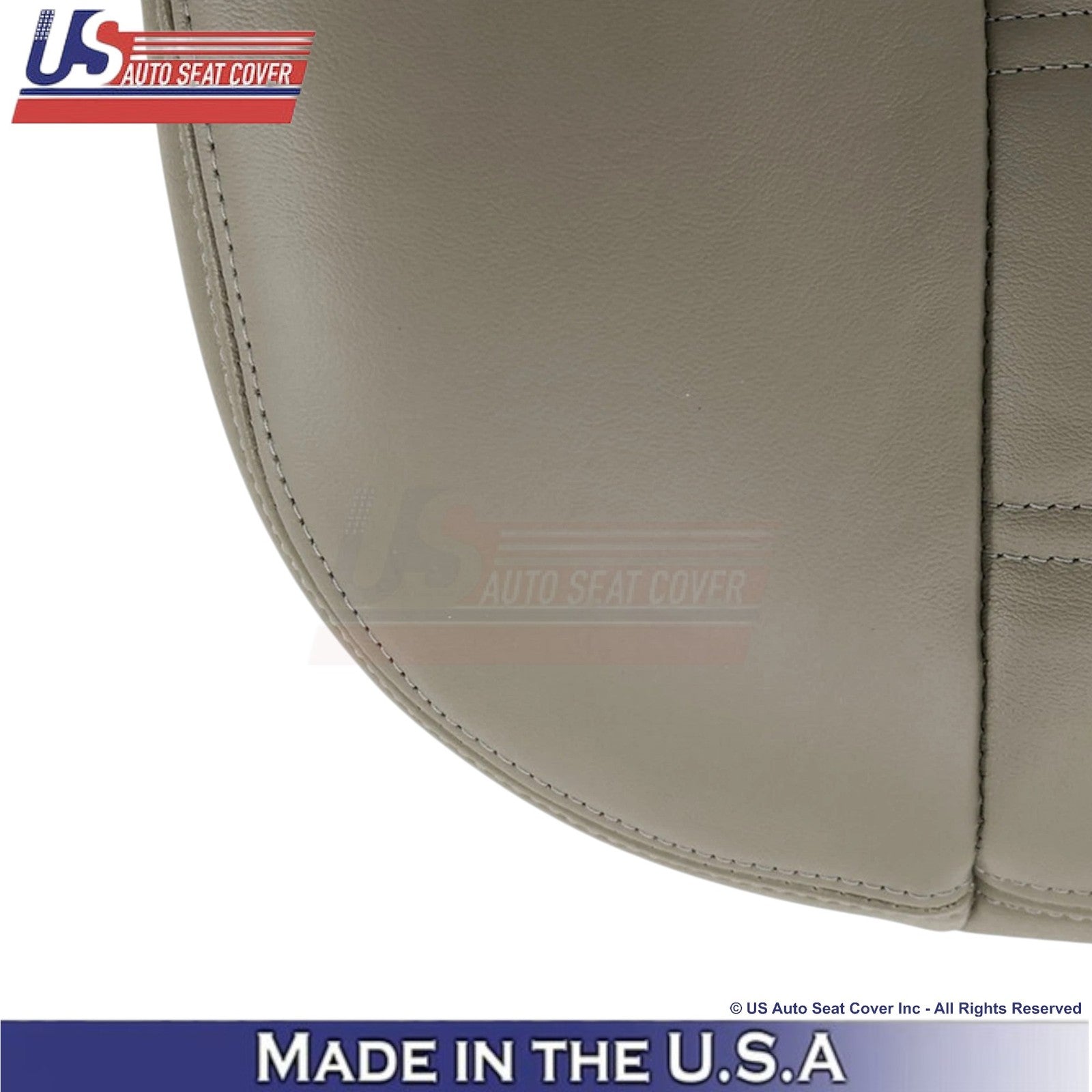 2003-2007 For Hummer H2 Leatherette Driver Bottom Replacement Cover Wheat Gray