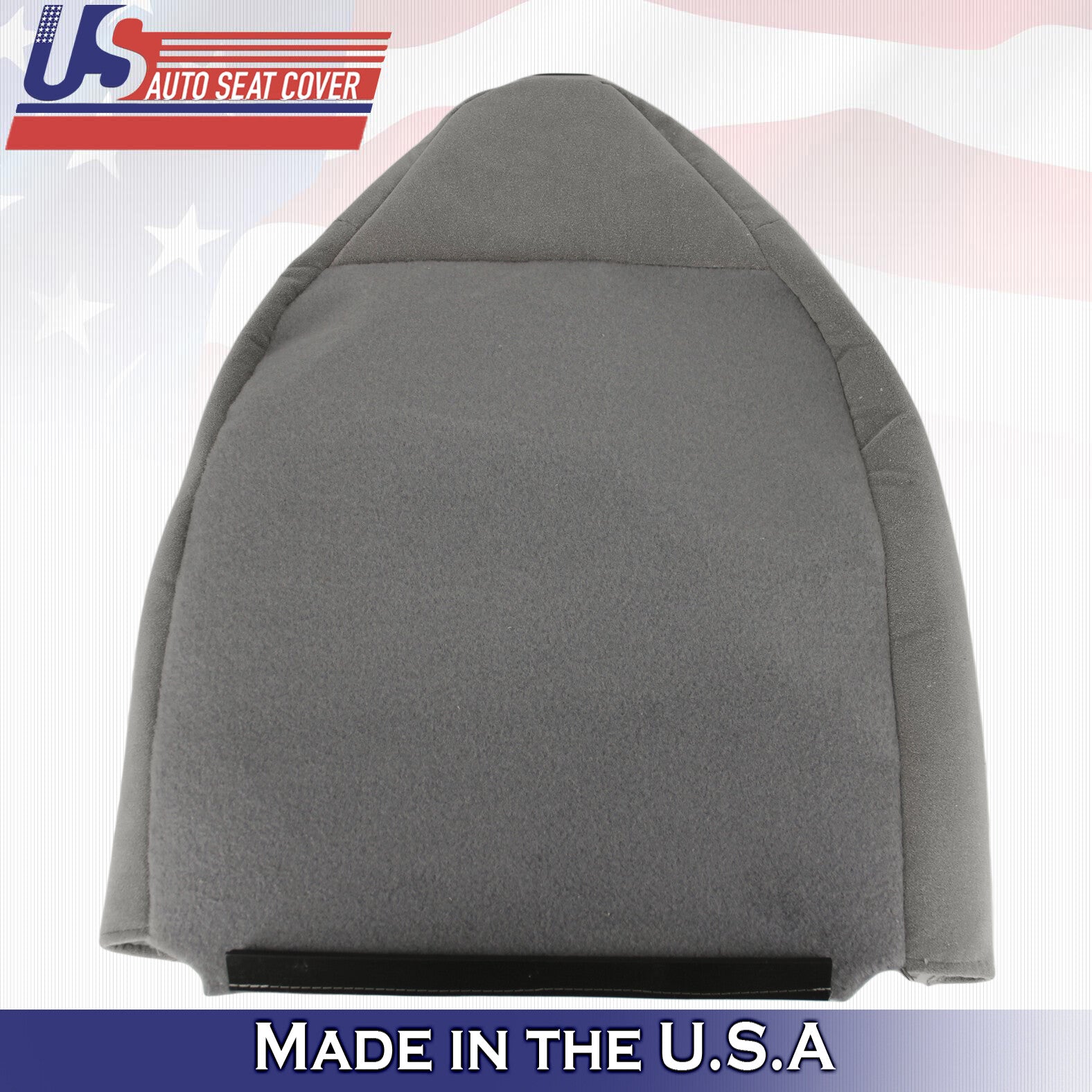 1999 2000 For Ford F250 F350 F450 F550 XLT Driver Top Cloth Seat Cover in Gray
