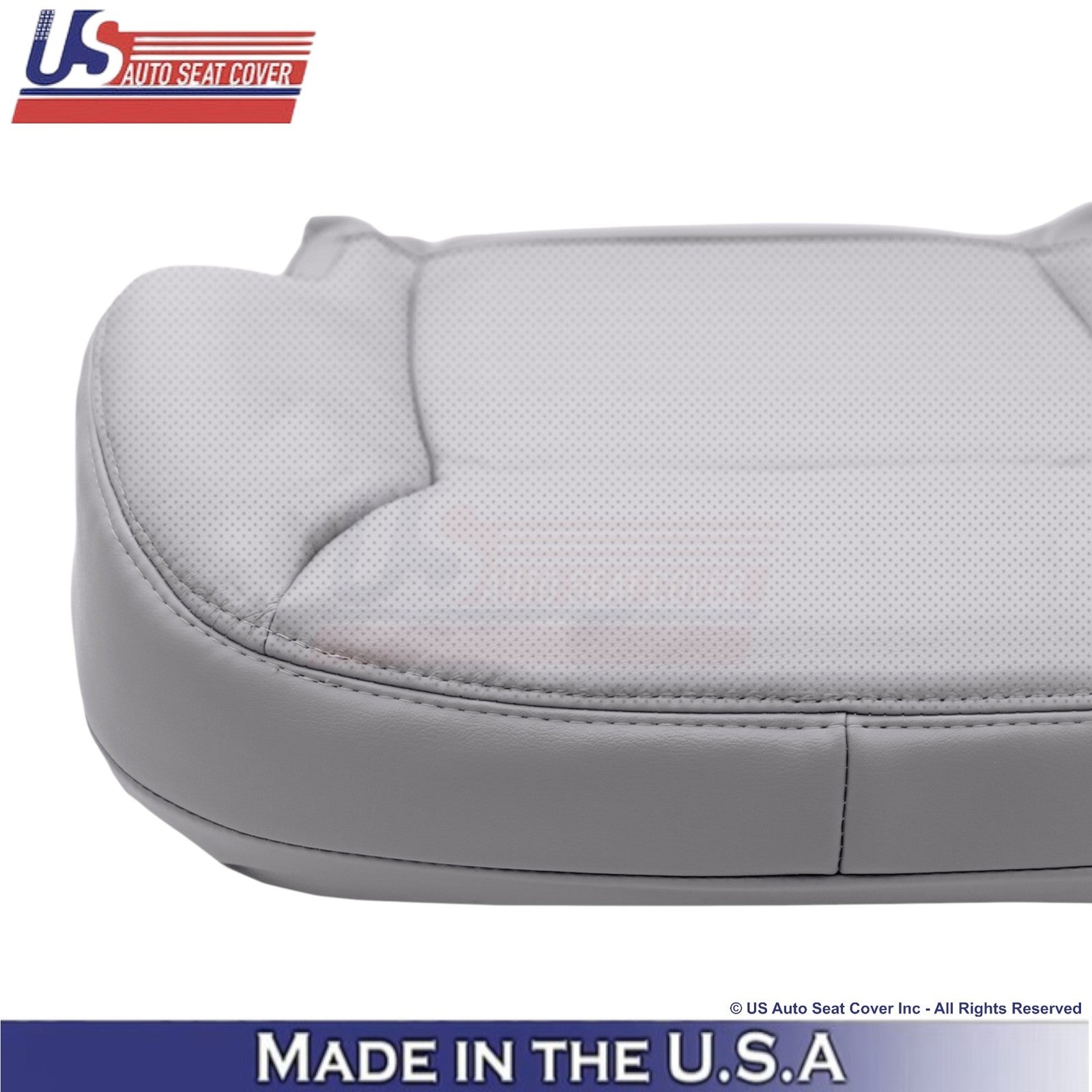 1999-2006 For Mercedes-Benz S-Class Leatherette Perf. Passenger Bottom Cover Ash