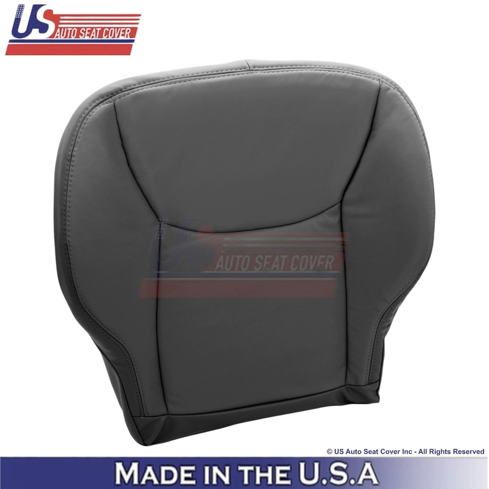 2000-2006 Fits Mercedes-Benz S-Class Leatherette Passenger Bottom Cover Charcoal