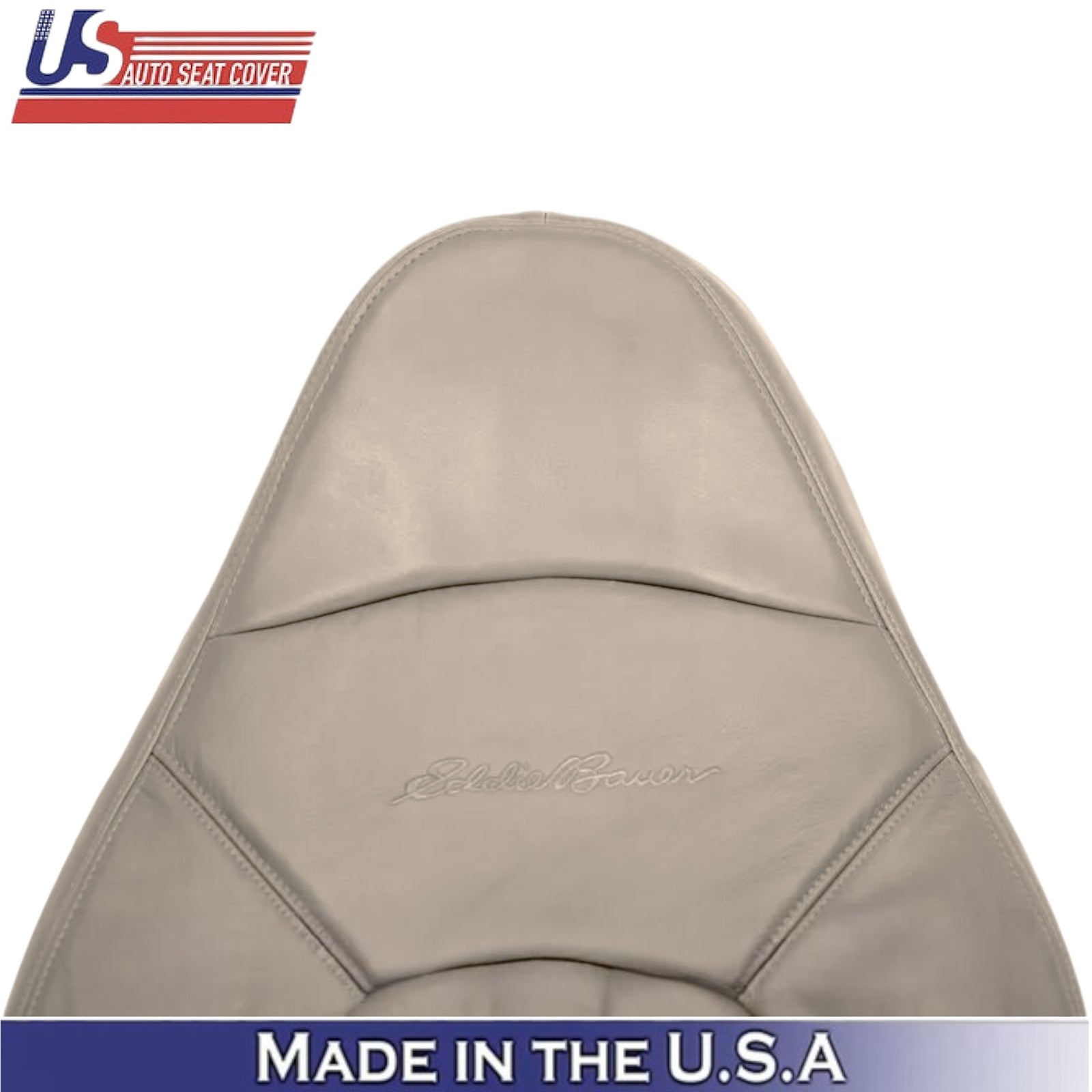 2000-2002 For Ford Expedition Eddie Bauer Leatherette Driver Top Cover Parchment