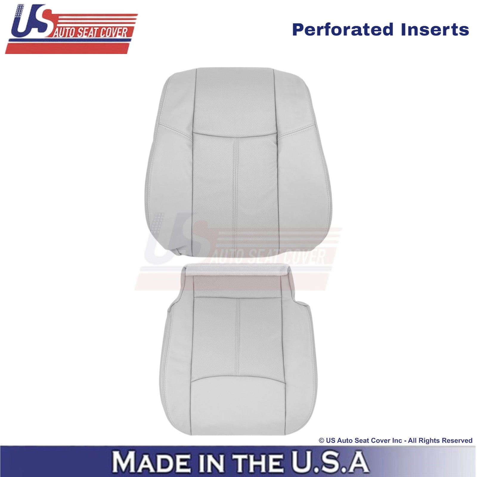 2013-2020 For Nissan Pathfinder Leather Driver Replacement Seat Covers Gray