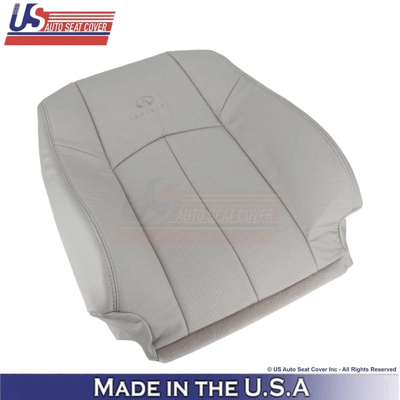 2009-2013 For Infiniti G37 Genuine Leather Front Replacement Covers Stone