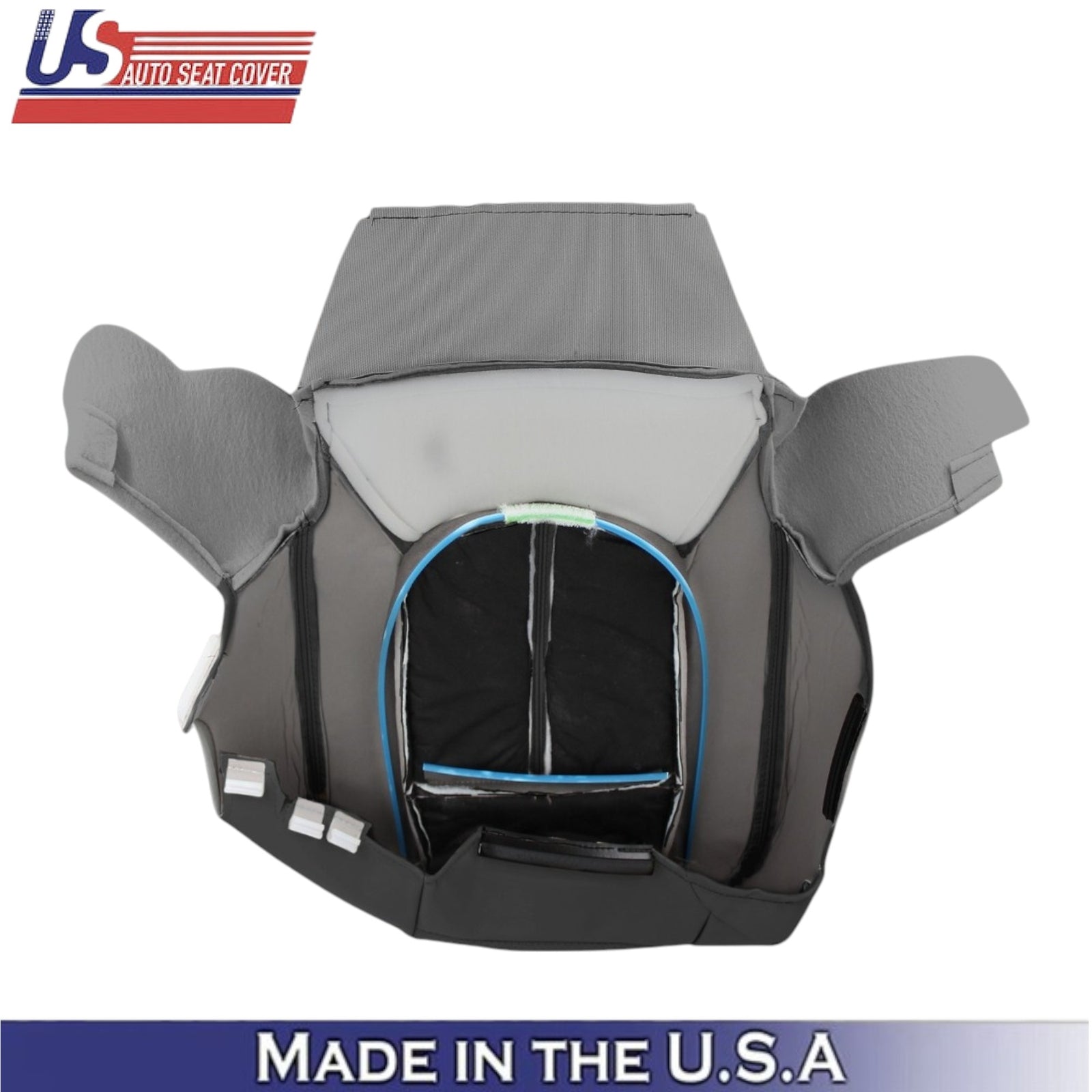 2011-2016 For Ford F250 F350 XL Leatherette Driver Side Replacement Covers Black