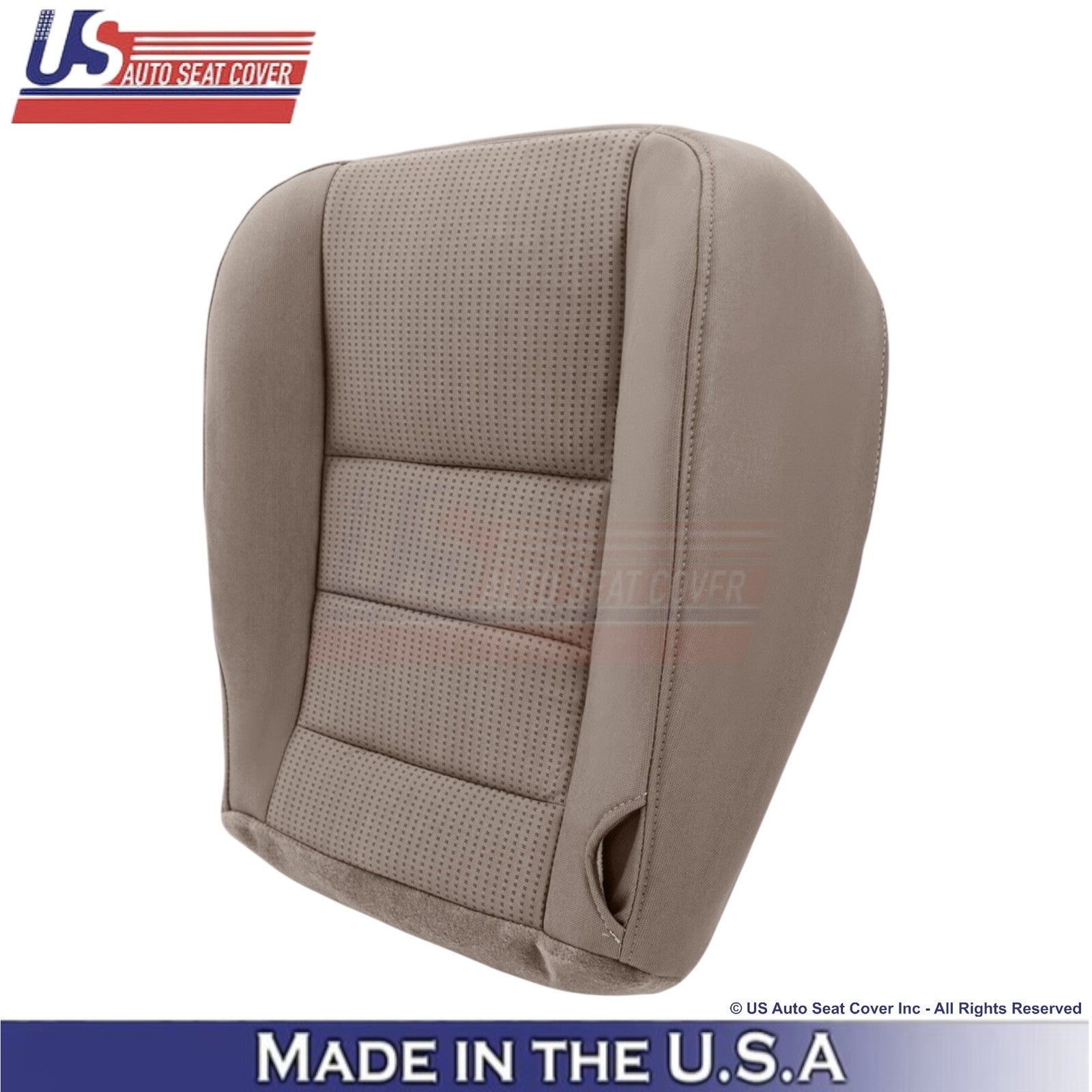 2008-2010 Fits Ford F-250 XLT Cloth Front Replacement Seat Covers Camel Tan