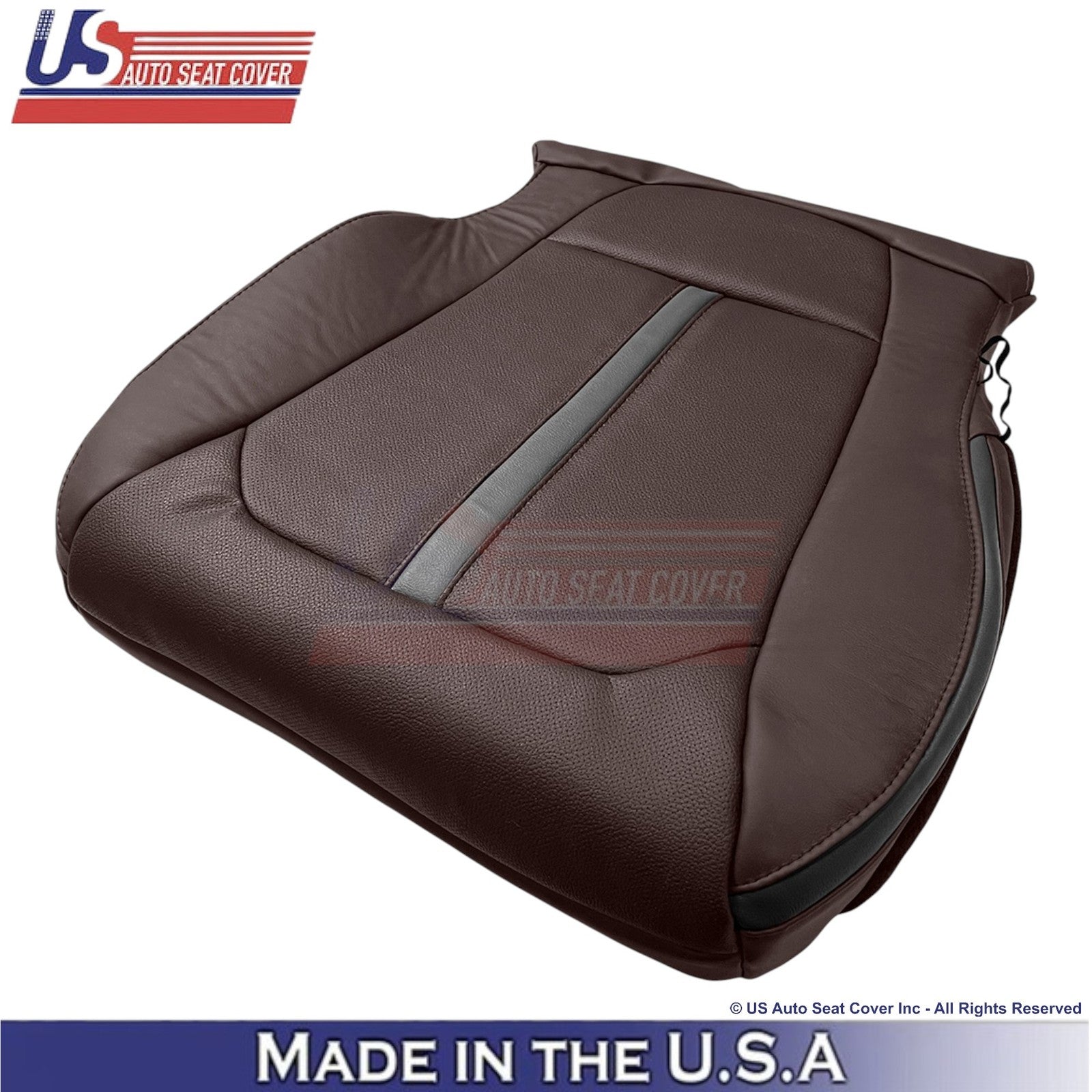 2015-2017 Fits Ford F150 Platinum Genuine Leather Driver Bottom Cover Brunello