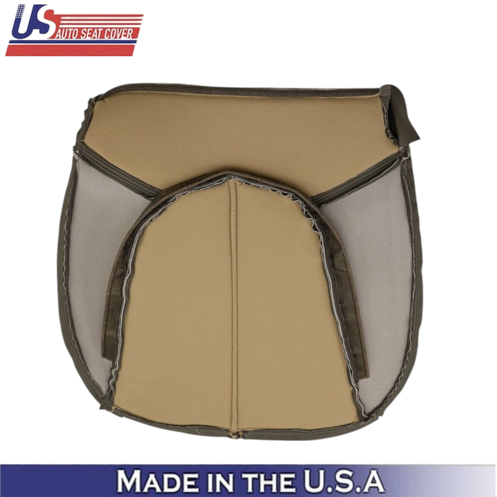 1997-2002 For Ford Expedition XLT EddieBauer Leather Passenger Bottom Cover Gray