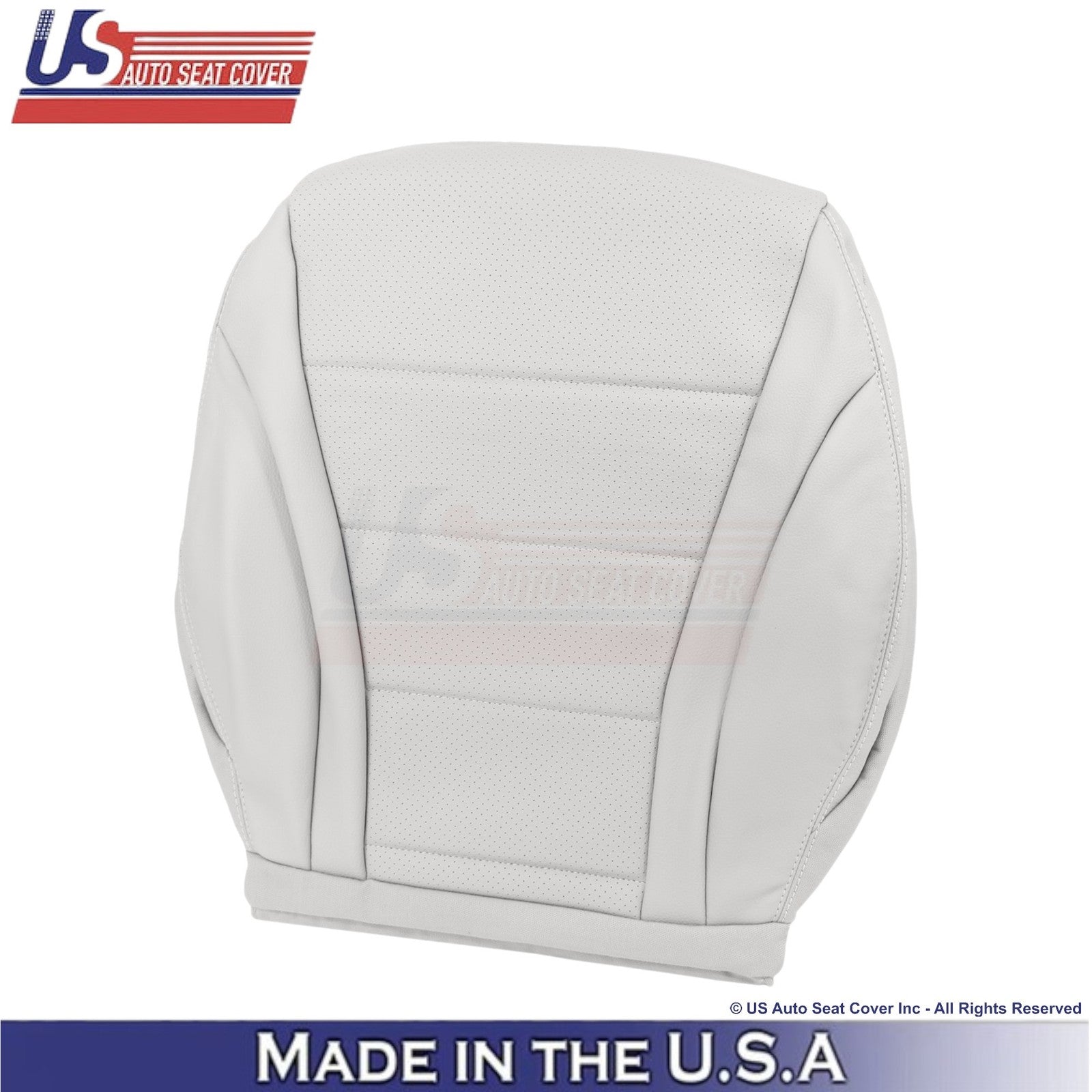 2016-2021 For Mercedes Benz GLC Class Leather Front Seat Covers Light Gray