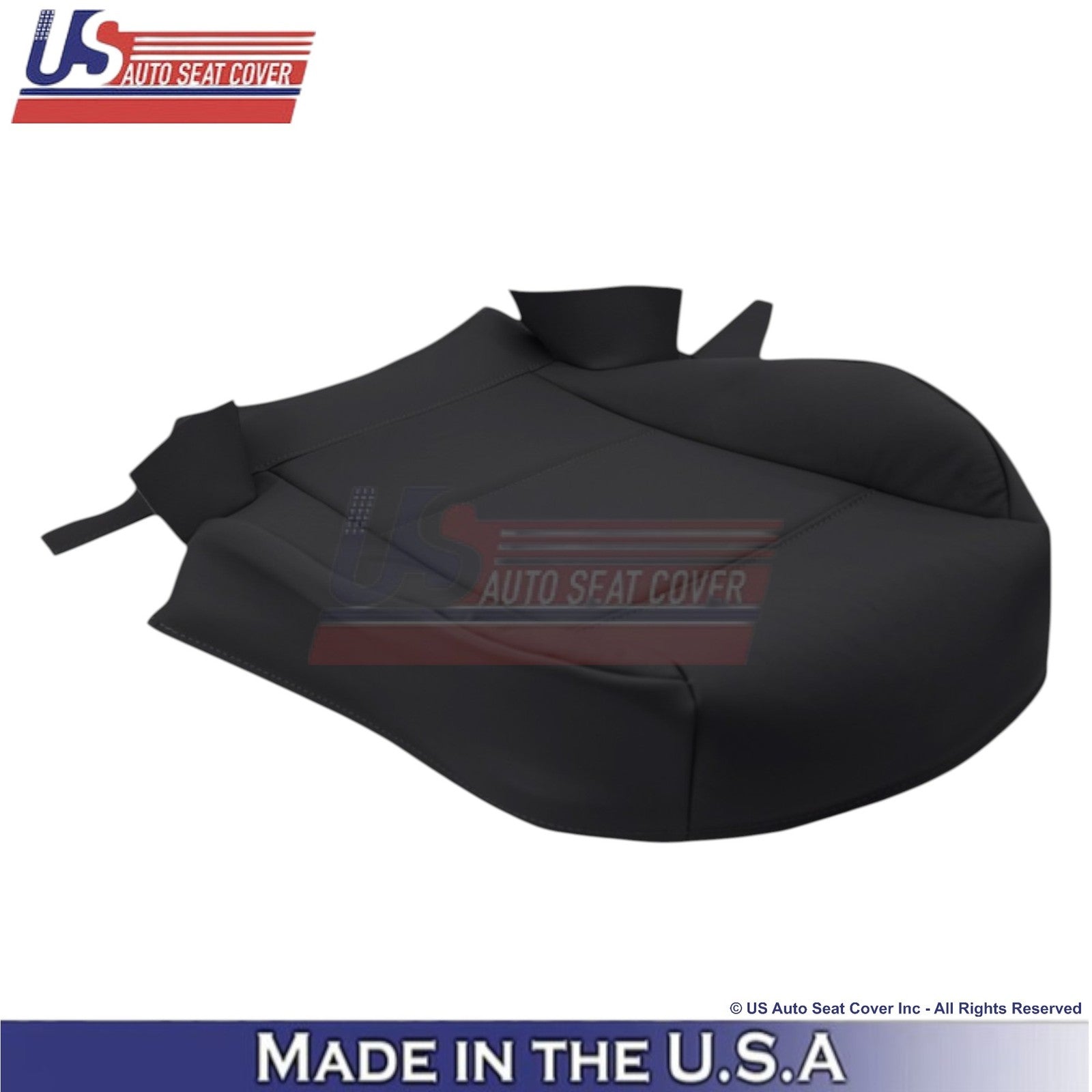 1998-2005 For BMW 3 Series E46 Leatherette Front Bottom Replacement Covers Black