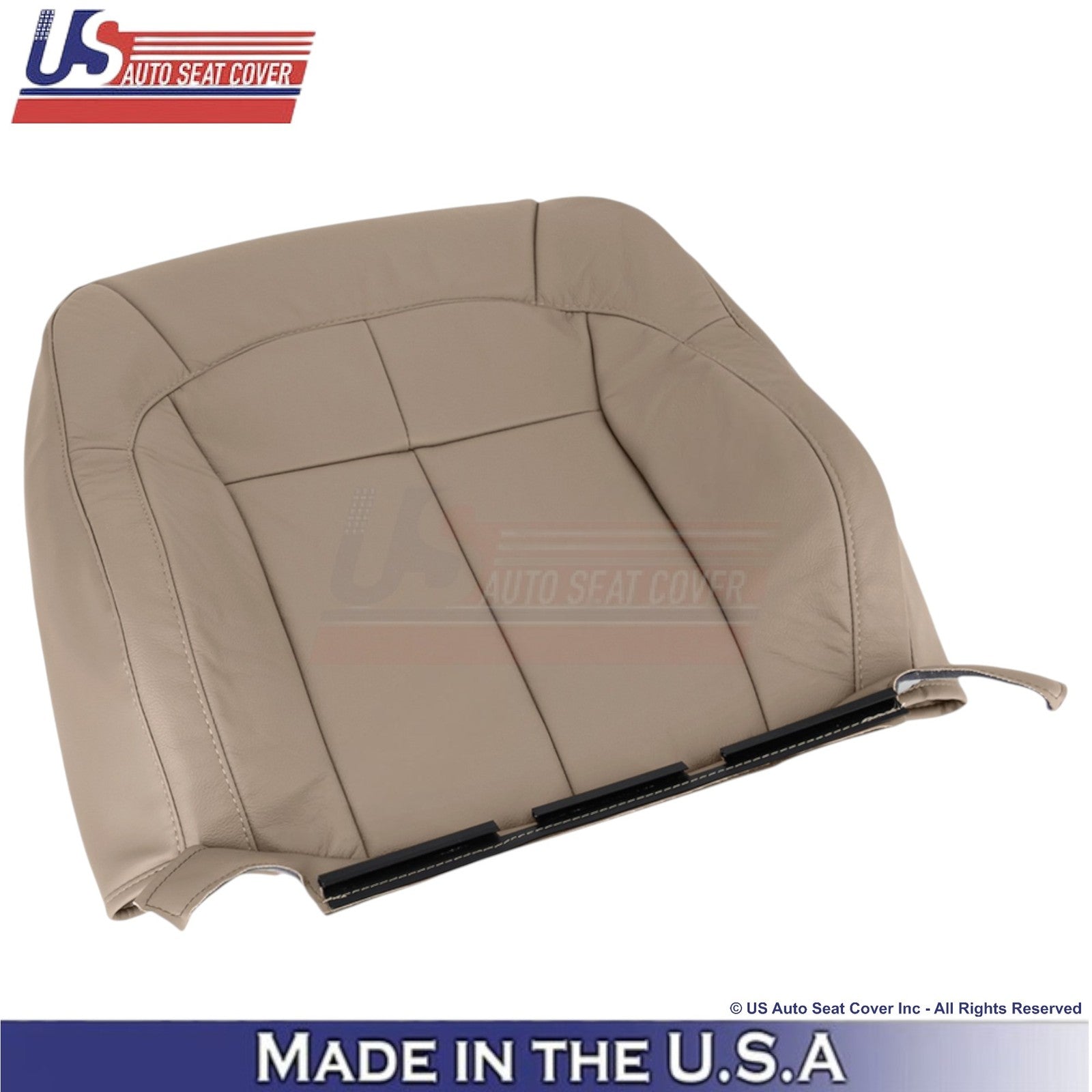 2001-2004 For Jeep Grand Cherokee Genuine Leather Front Covers Sandstone Beige